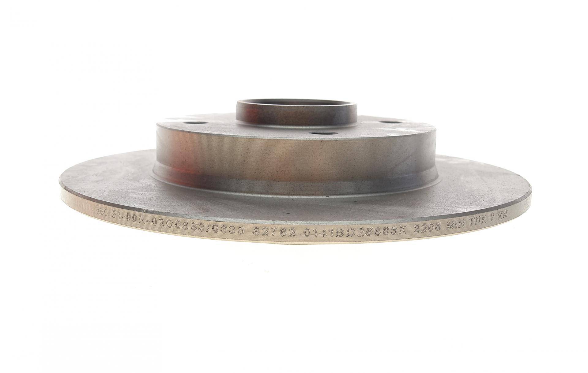 Диск гальмівний (задній) Citroen C3/C4 /Peugeot 207/307 05- (248.4х9) (d=30mm) (з підшипником)