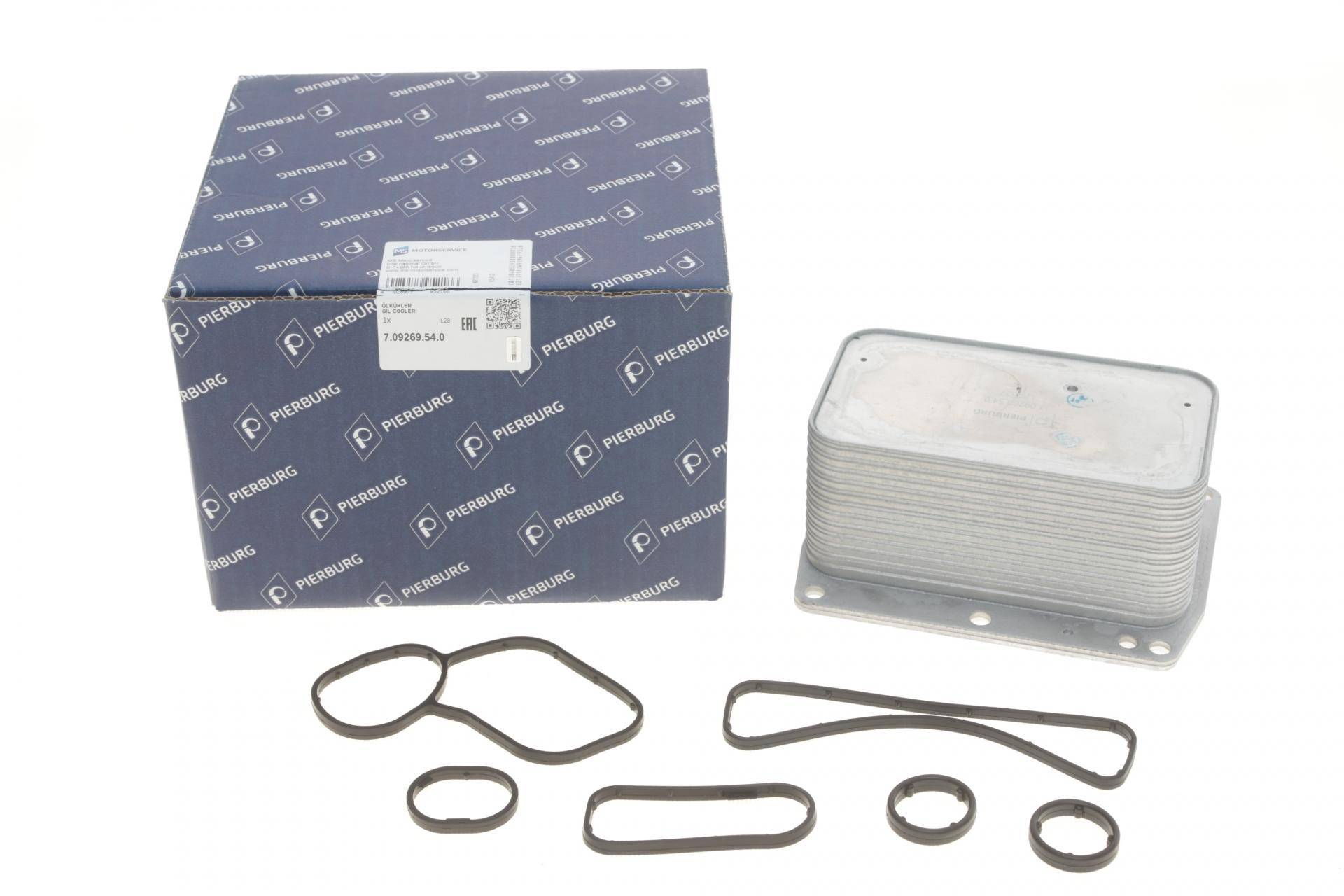 Радіатор масляний Renault Master III 2.3 dC 10-/Trafic II 2.0 dCi 06- (теплообмінник)