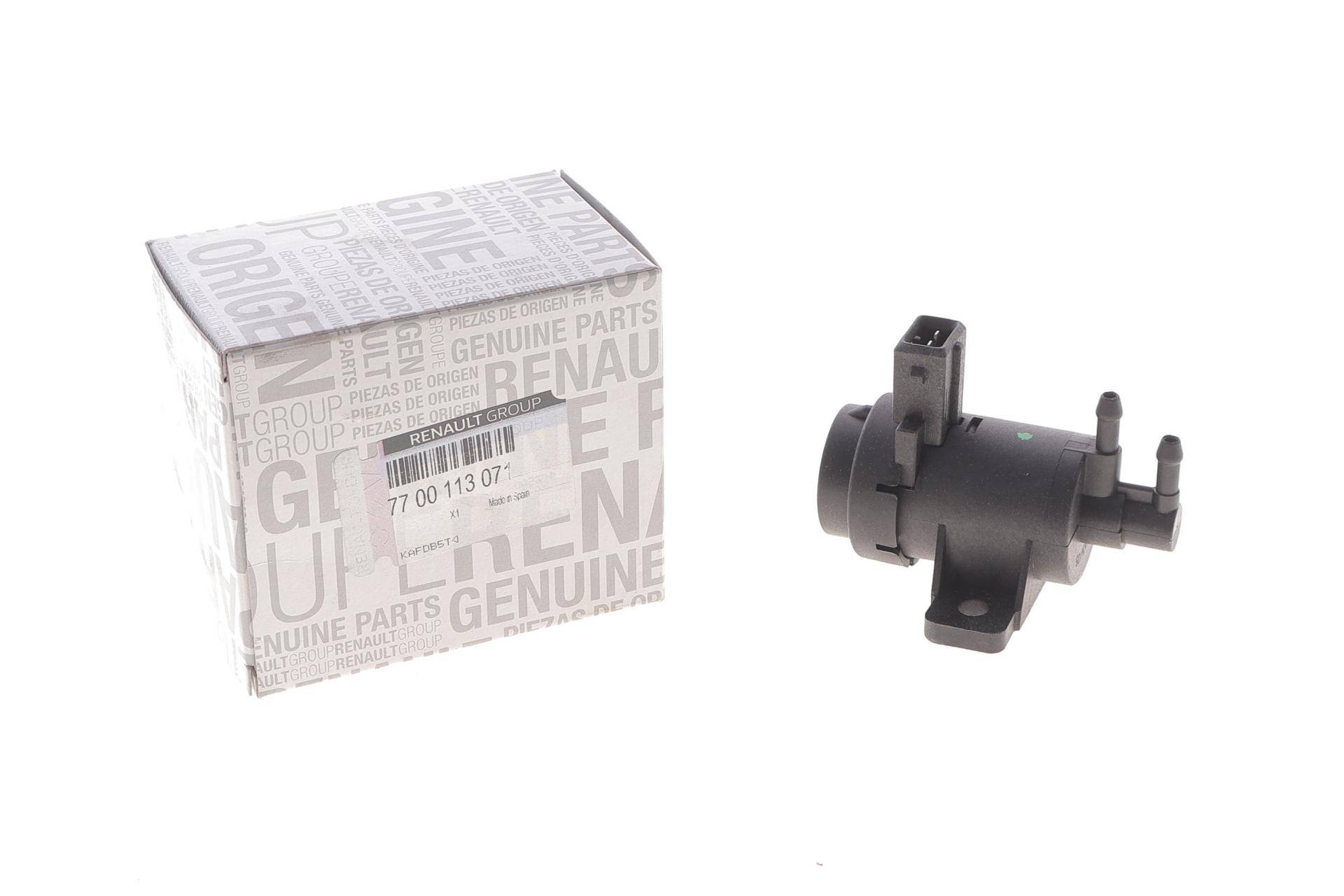 Клапан управління турбіни Renault Trafic 1.9dTi/2.0dCi