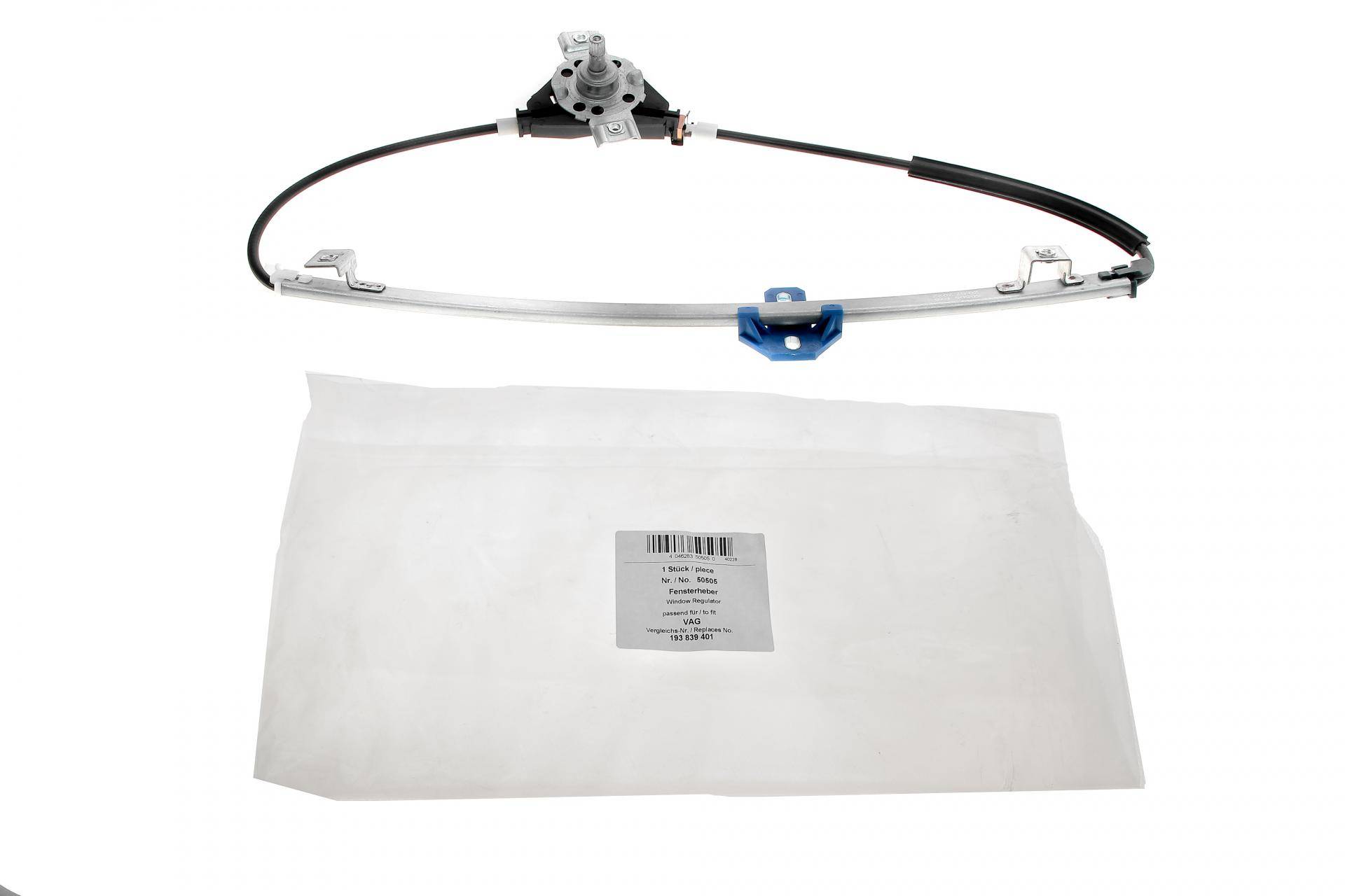 Склопідіймач (задній) VW Passat 79-88 (L) (ручної)