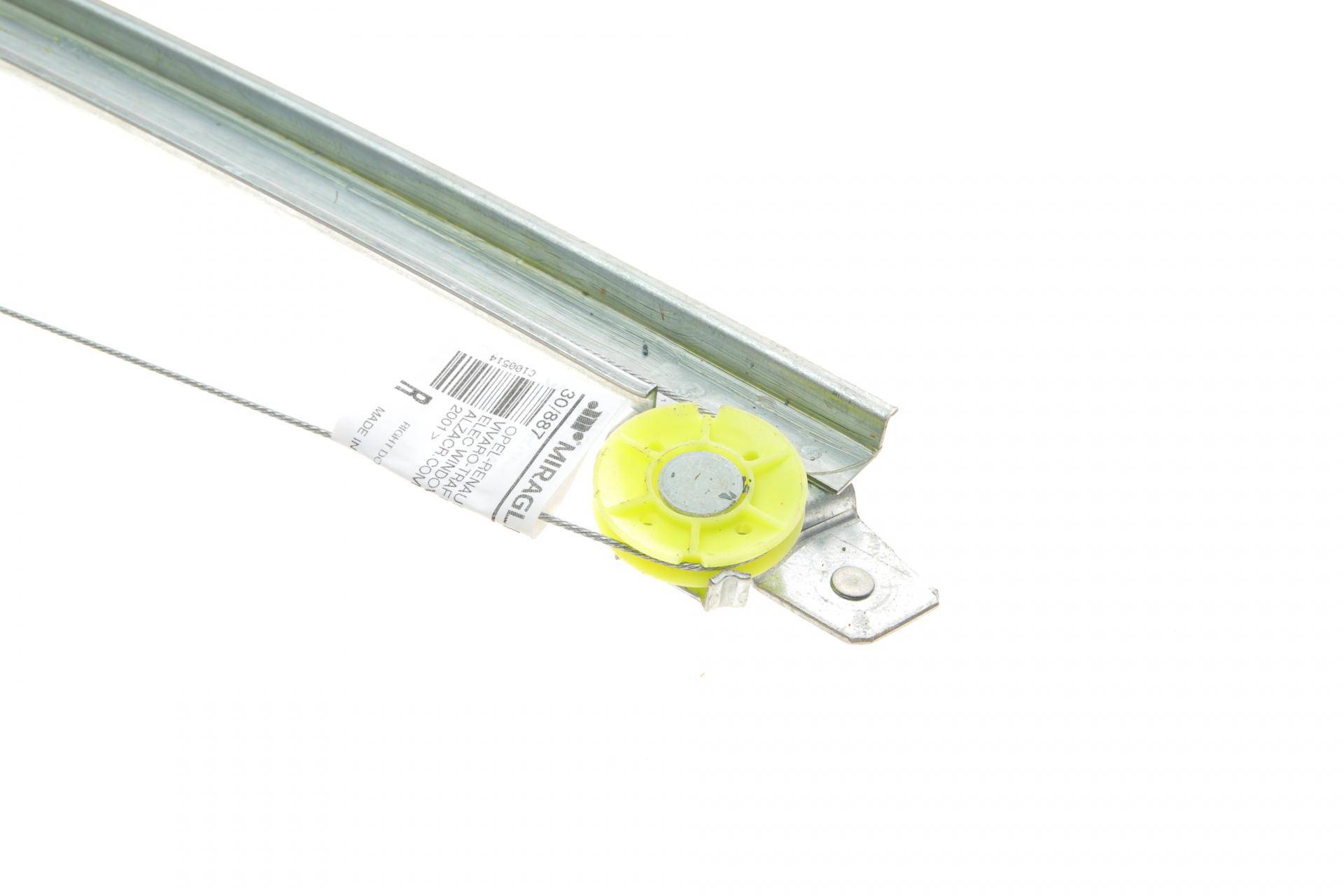 Склопідіймач (передній) Renault Trafic/Opel Vivaro 01- (R) (електро) (з моторчиком)