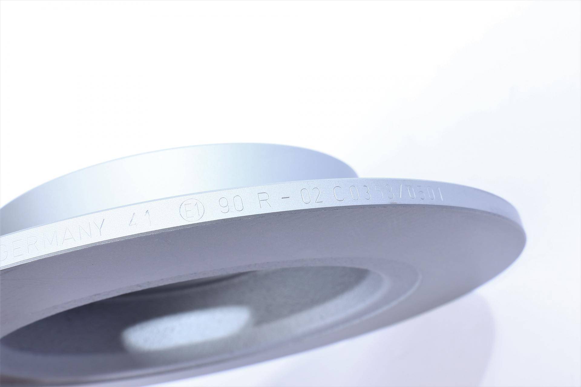 Диск гальмівний (задній) Honda Accord VIII 08- (282x9) (з покриттям) (повний)