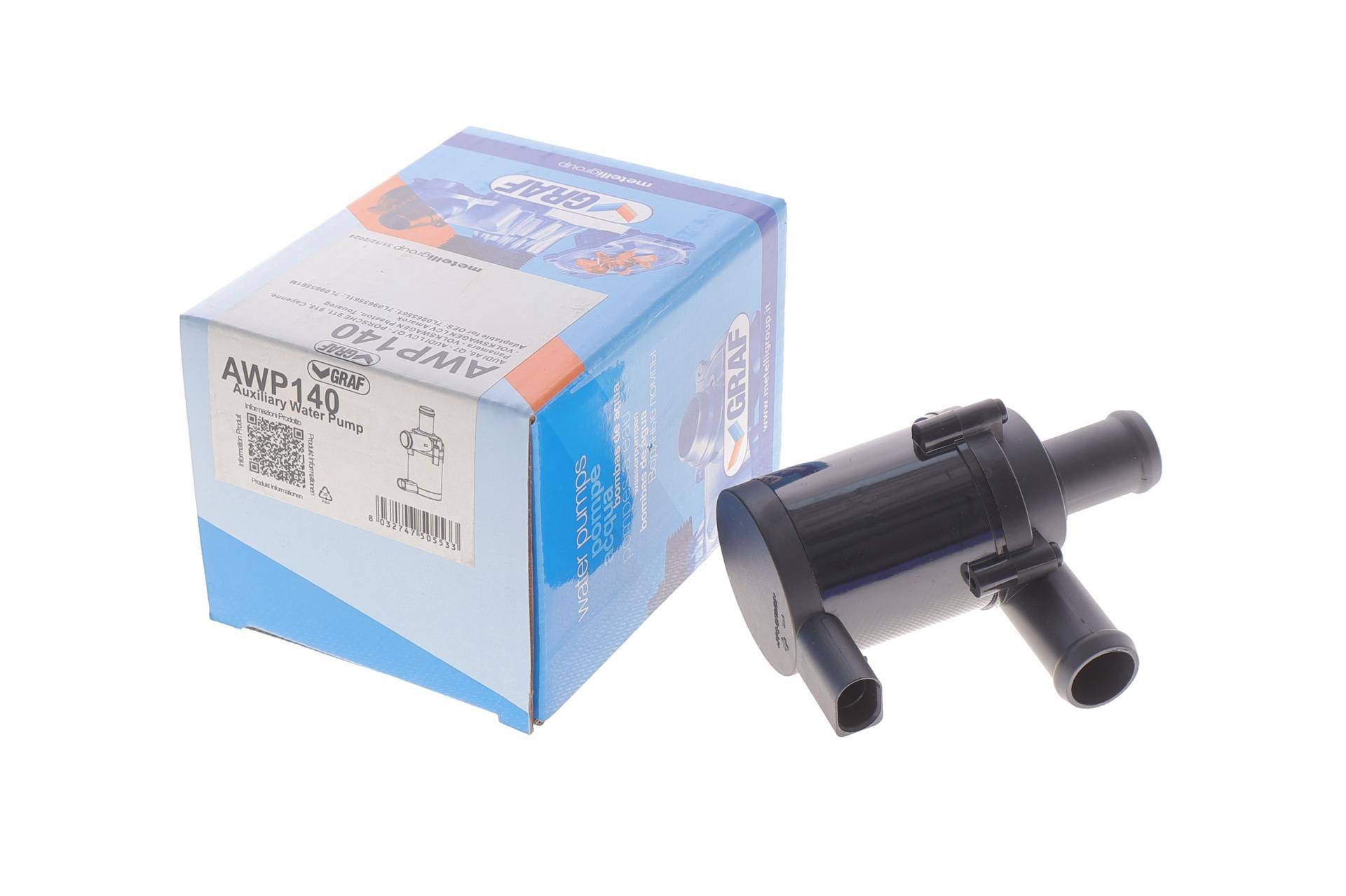 Насос системи охолодження (додатковий) Audi Q7 3.0-4.2TDI 06-15/VW Touareg 2.5-3.0TDI 03-18