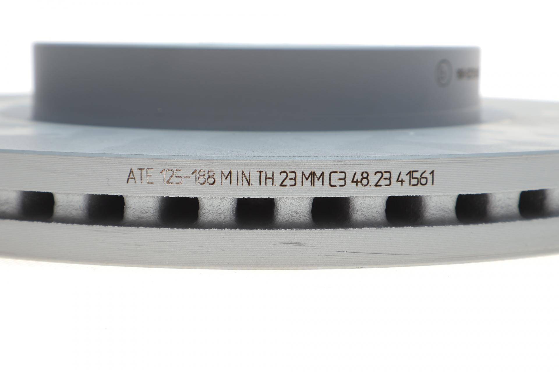 Диск гальмівний (передній) Mazda 6 07-13 (299x25) (з покриттям) (вентил.)