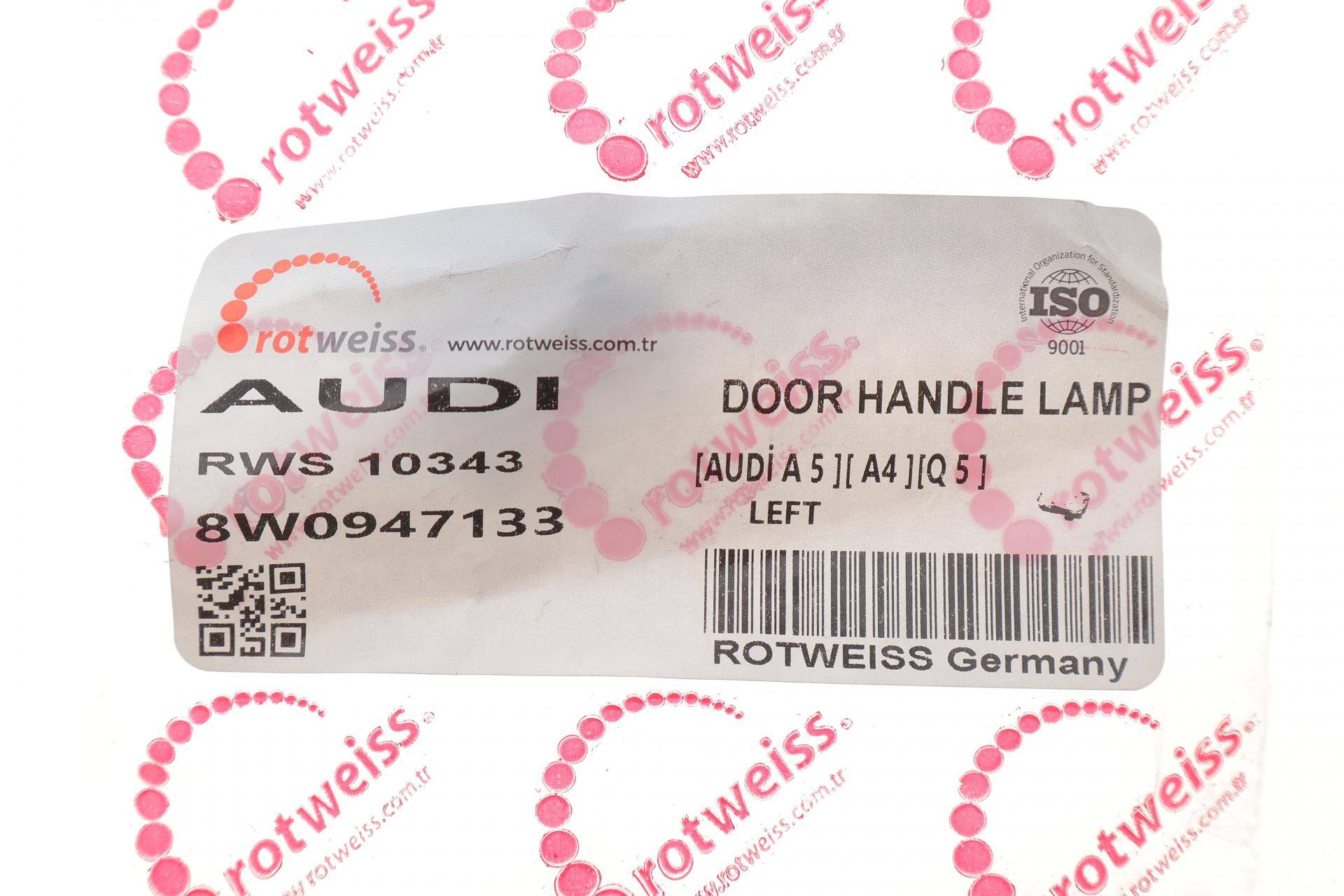 Підсвітка світлодіодна ручка дверей Audi A4 16- (L)