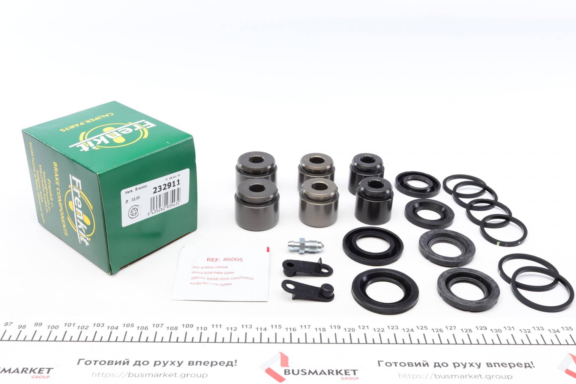 Ремкомплект гальмівного супорта (поршеньок) AUDI A6 C7 (2.0-4.0) 2010 - AUTOFREN