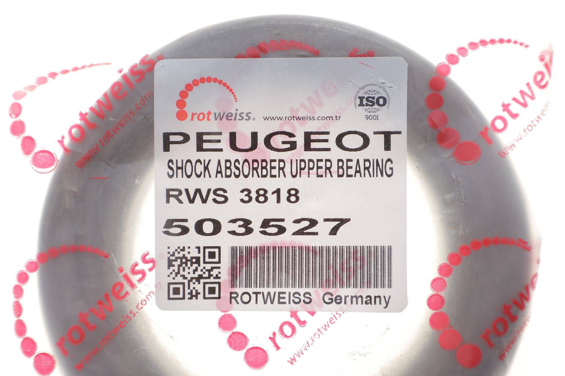 Підшипник амортизатора опорний Peugeot 206 CC/SW/307 CC/Citroen C2/C3 I/C4/Renault Megane I/Scenic I 96-