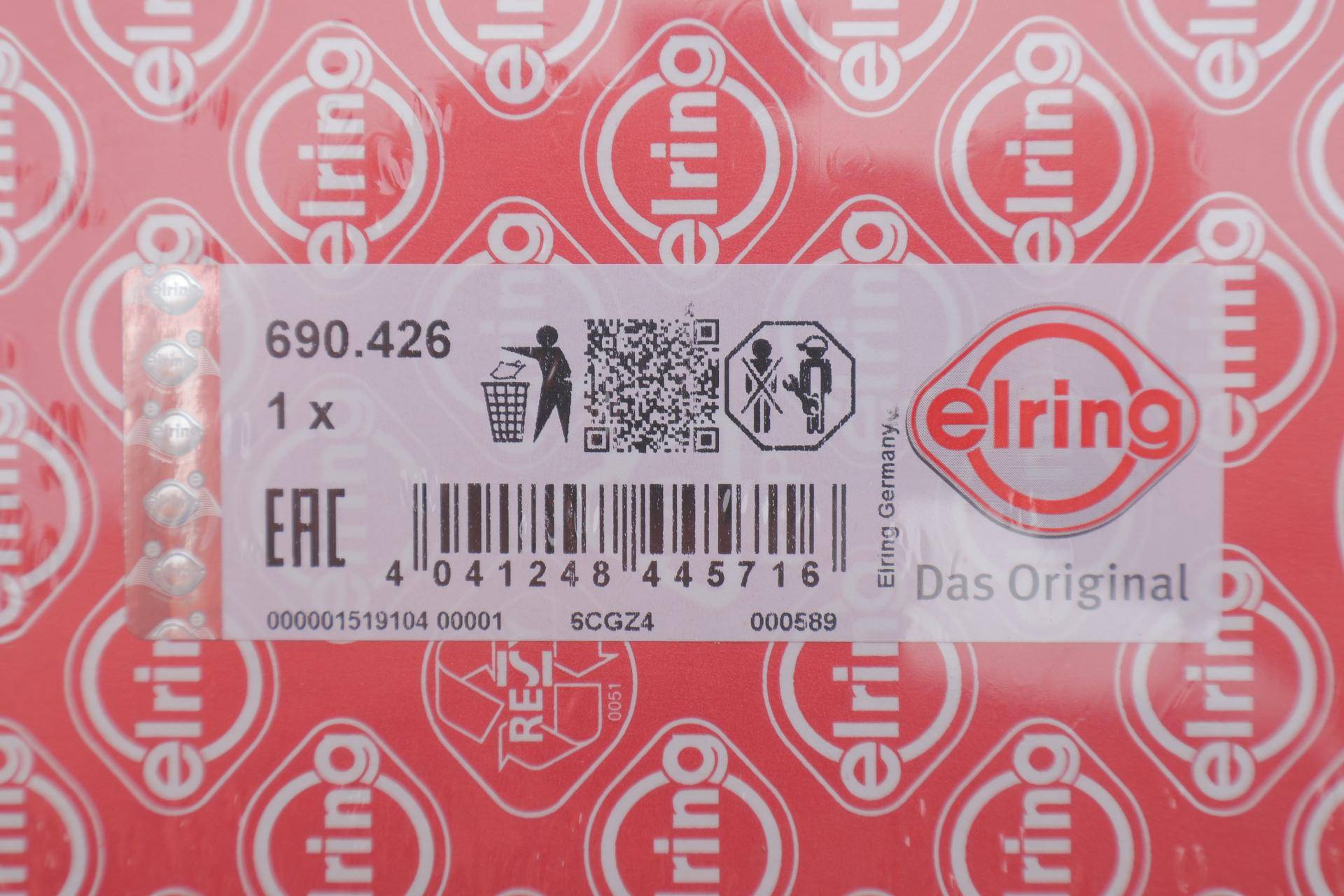 Прокладка ГБЦ Chrysler Voyager/Jeep Cherokee 2.5/2.8 CRDi 01-08 (1.52mm)