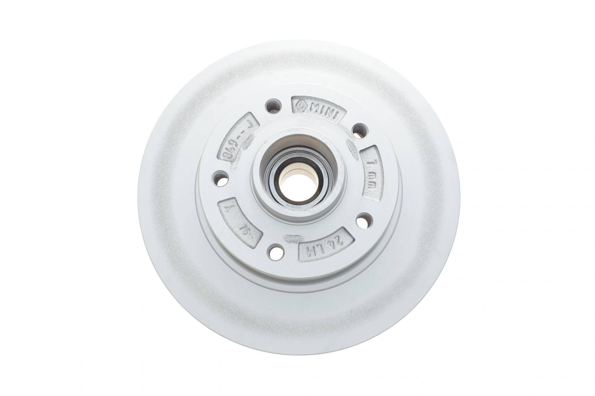 Диск гальмівний (задній) Renault Megane IV 15- (260x8) (+ABS) з підшипником