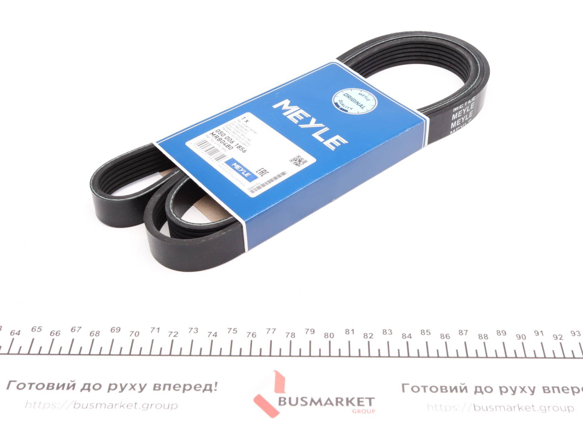 Ремінь генератора MB G-class (W461) M102 89-00 (6PK1856)