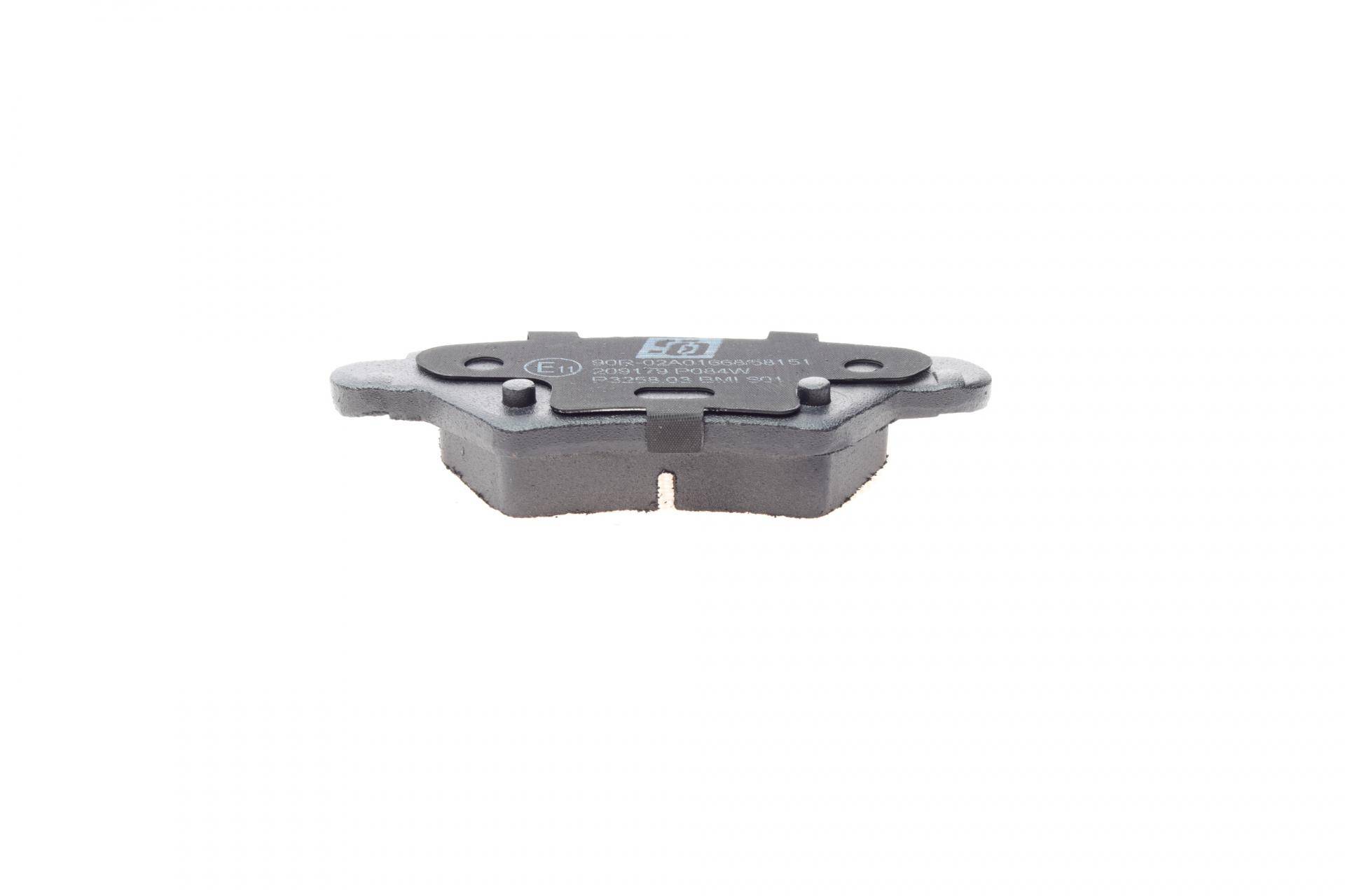 Колодки гальмівні (задні) Opel Astra G 98-09/Zafira A 99-05/Chevrolet Corsa 94-02/Zafira 01-12