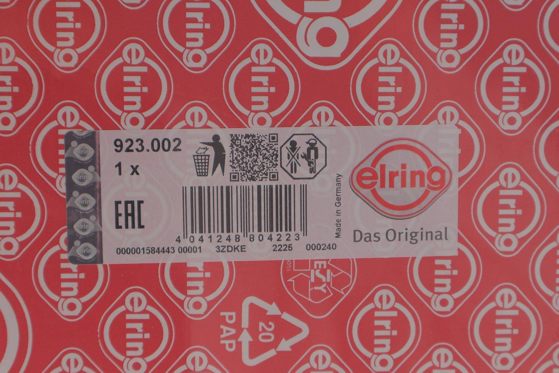 Прокладка кришки картера BMW 3 (E36/E46)/5 (E34) 1.6-1.8 i -06