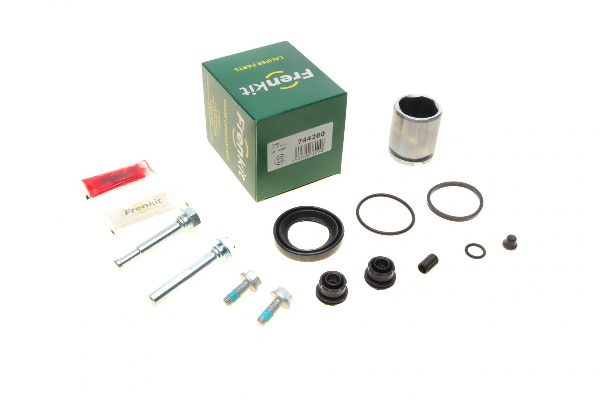 Ремкомплект супорта (заднього) MB M-class (W166) 11- (d=44mm) (+поршень/направляюча) (Trw) SuperKit