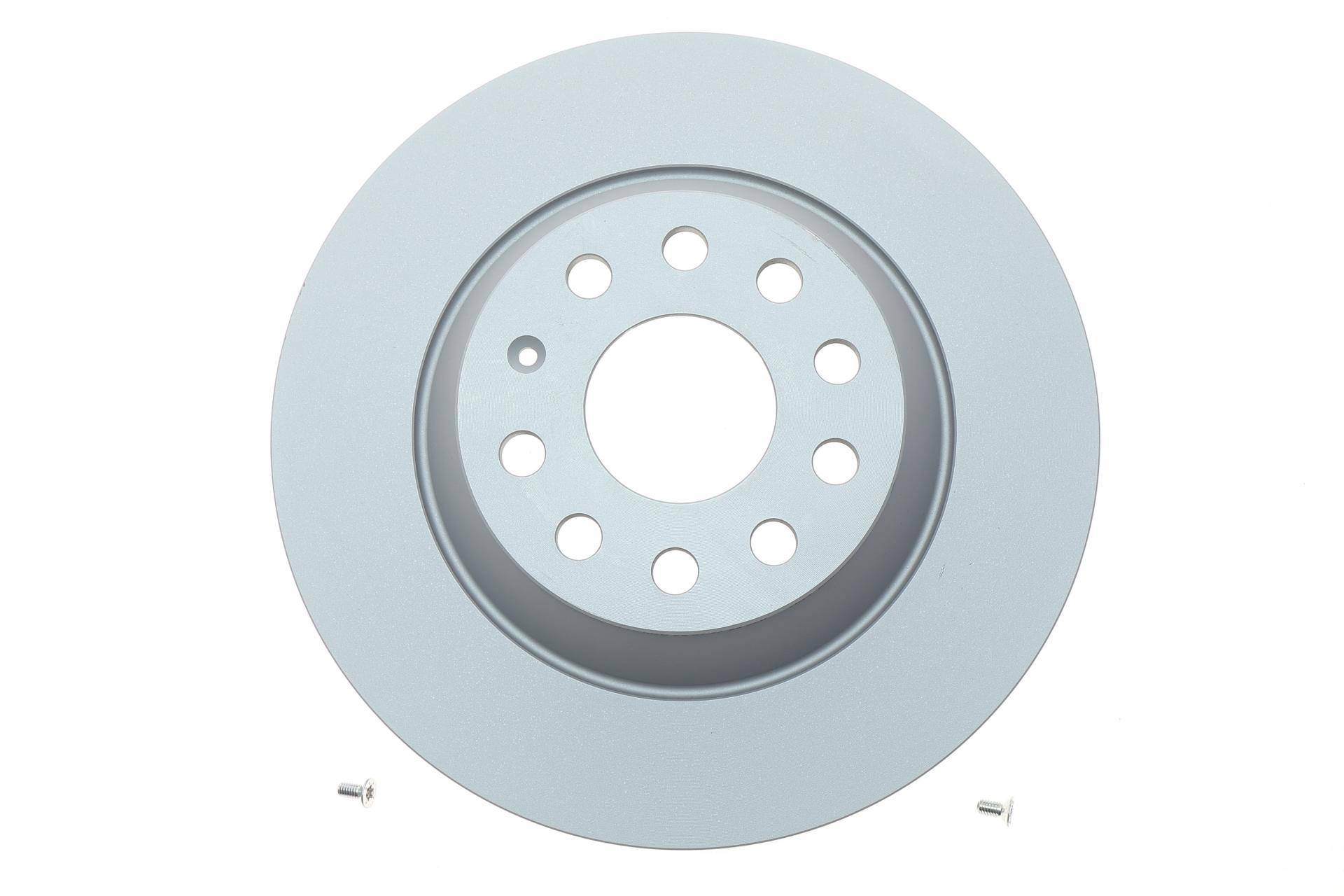 Диск гальмівний (задній) Audi A3/Q3/Skoda SuperB/VW Golf/Passat B8/Tiguan 12- (300x12)(з покр)(повн.)