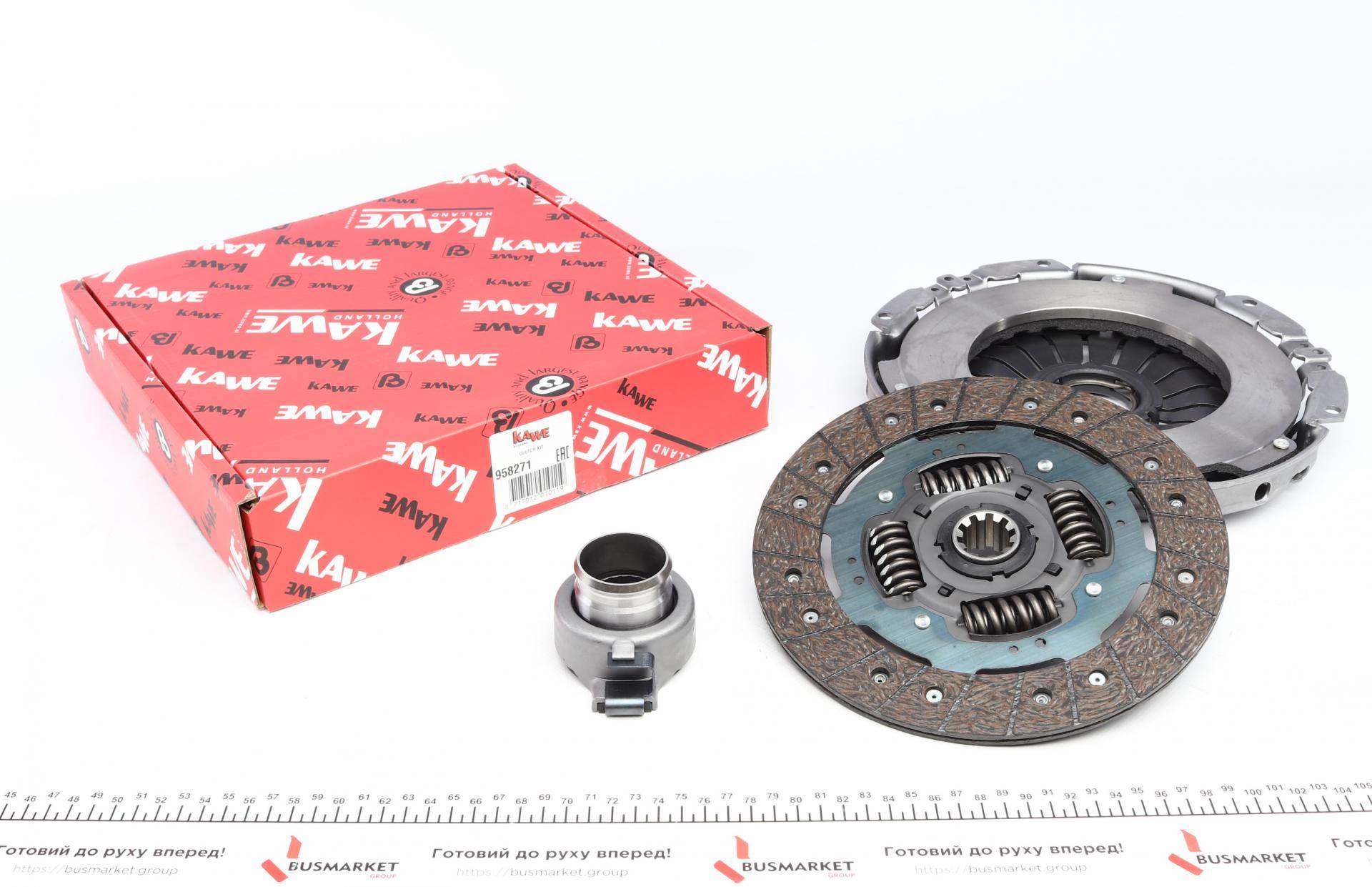 Комплект зчеплення Iveco Daily II (d=235mm) (+вижимний)