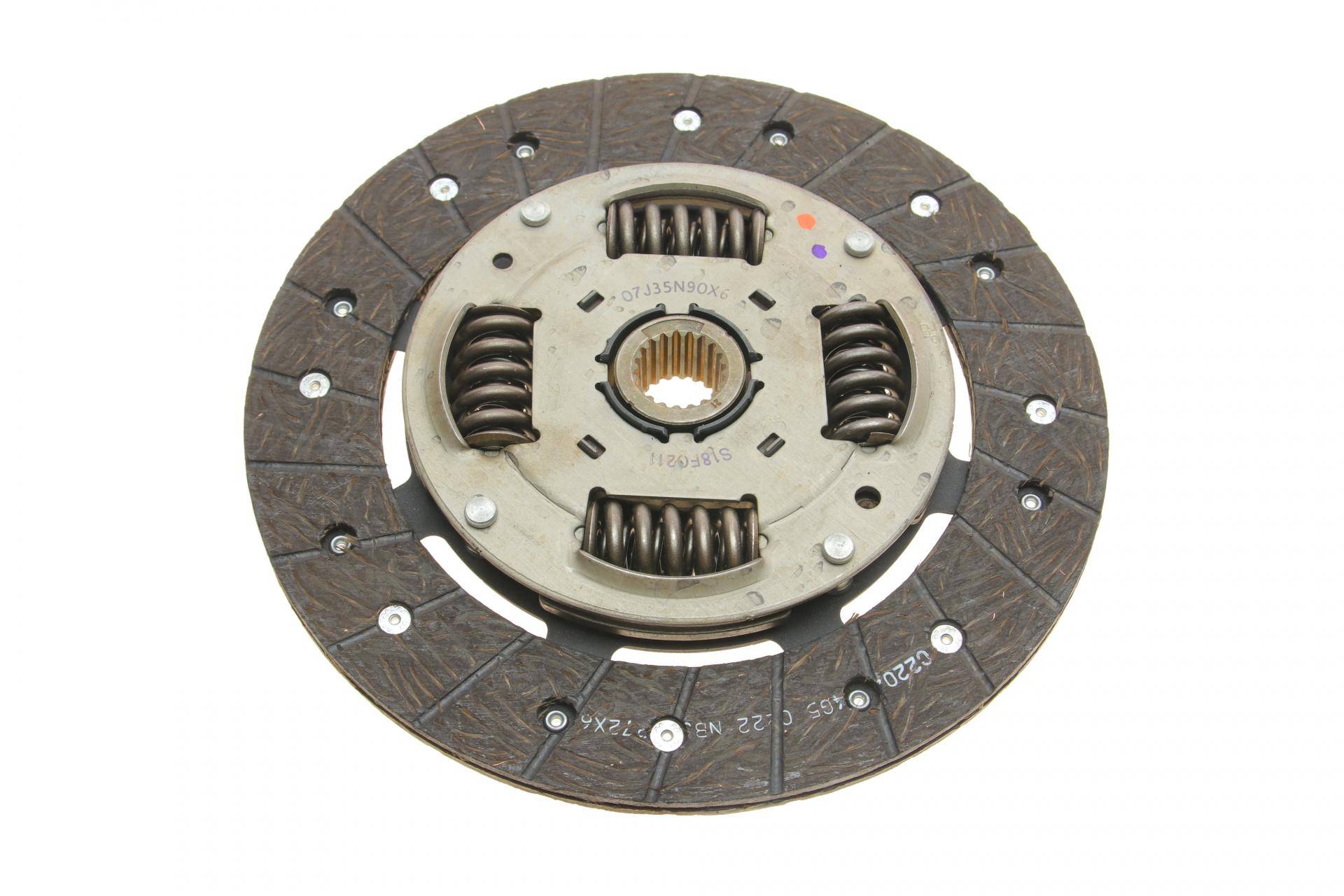 Комплект зчеплення Fiat Panda 12-/Punto 1.3 D 09- (d=220mm)