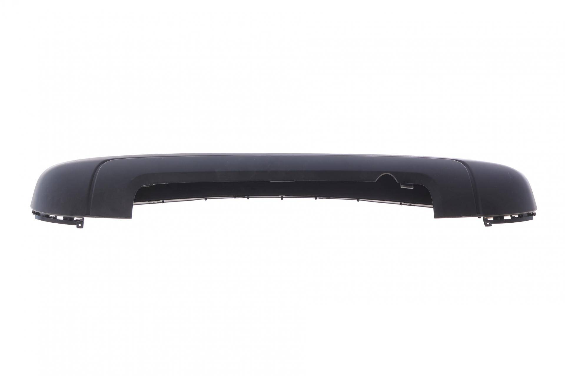 Бампер (задній) Citroen Berlingo/Peugeot Partner 08- (чорний)(пошкоджене кріплення)