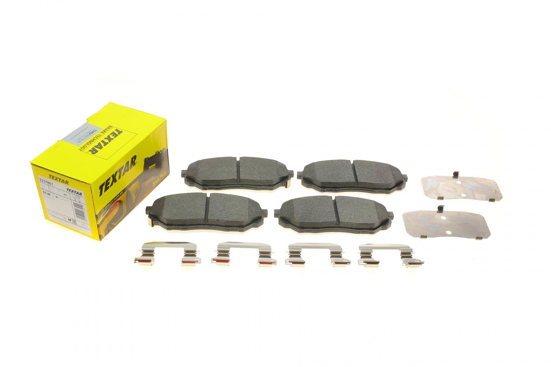 Колодки гальмівні (передні) Hyundai Santa Fe IV/Kia Sorento 2.0-3.3 15- (Mando) Q+