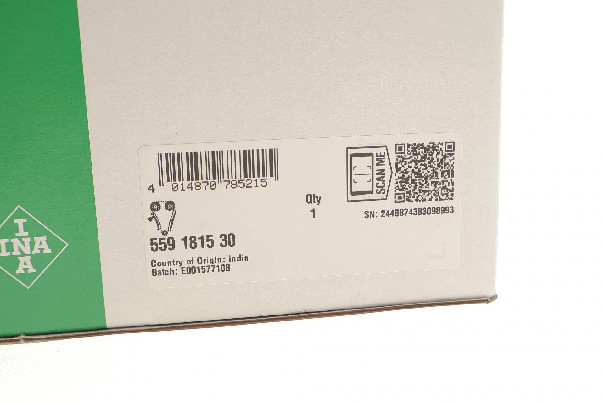 Комплект ланцюга ГРМ Ford Mondeo 2.0/2.2TDCi 00-07/Transit 2.0DI/TDCi 00-06 75/86/100/125kw