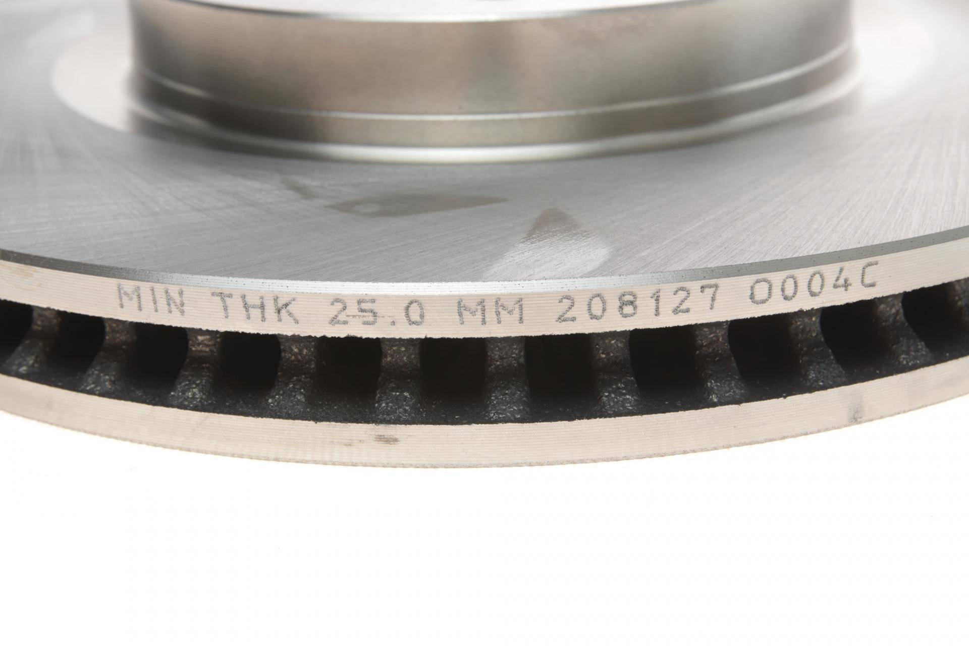 Диск гальмівний (передній) Toyota Rav4 2.0-2.2 06- (296x28)