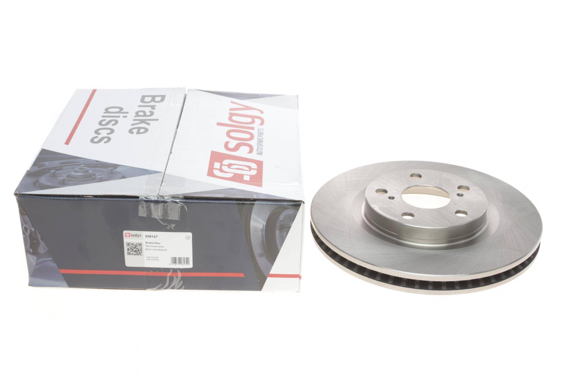 Диск гальмівний (передній) Toyota Rav4 2.0-2.2 06- (296x28)