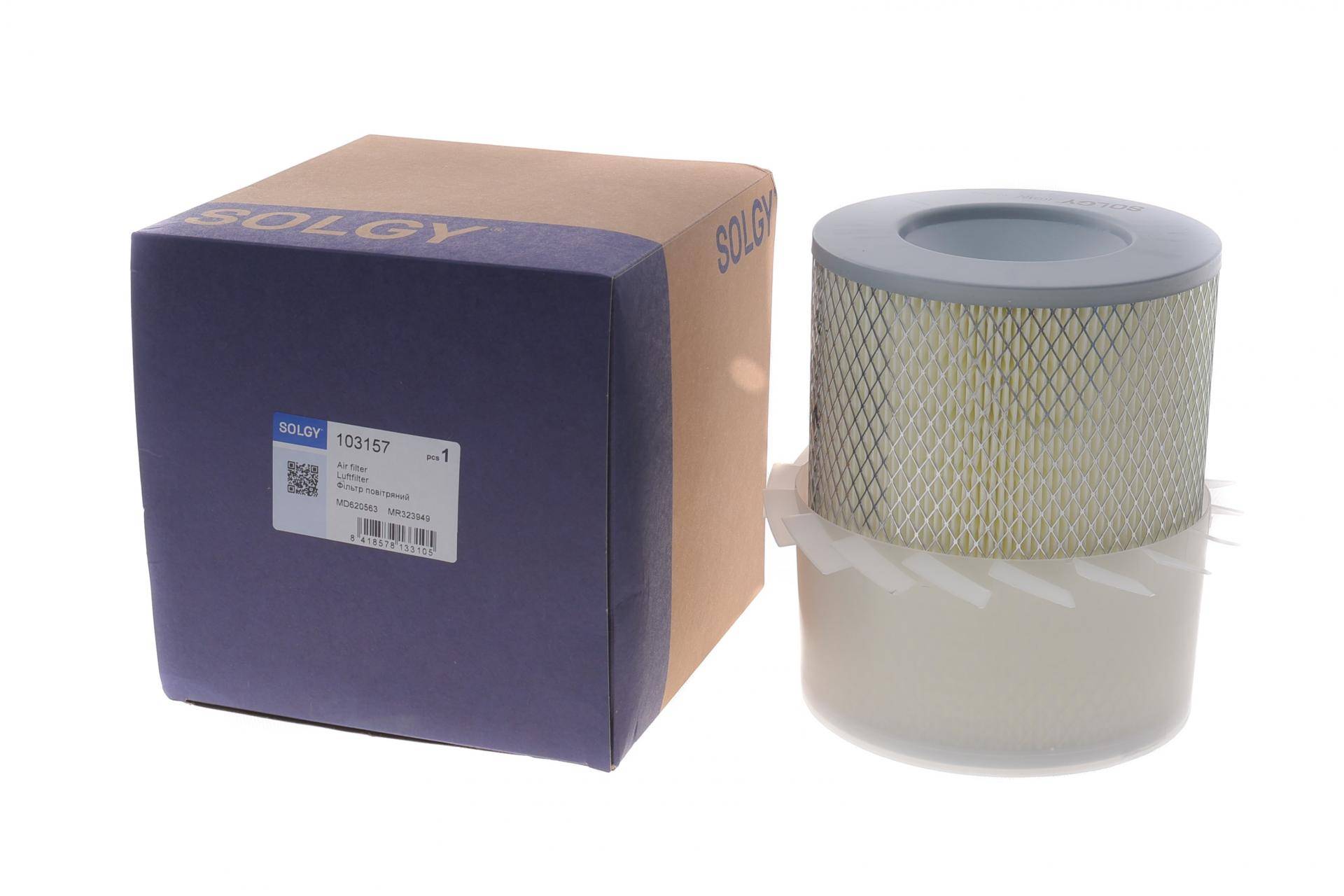 Фільтр повітряний Mitsubishi Pajero/Pajero Sport 2.5TD 87-/L200 2.5/2.8TD 92-07