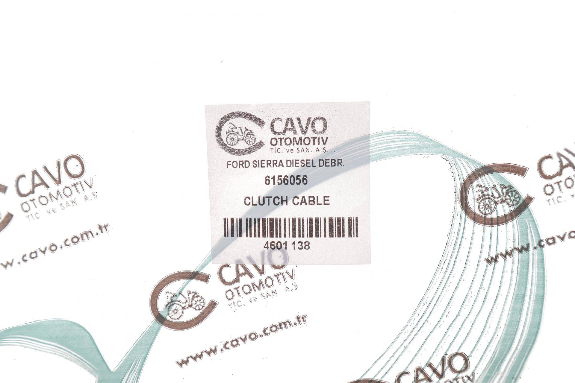 Трос зчеплення Ford Sierra 87-90 (1375/1030 мм)