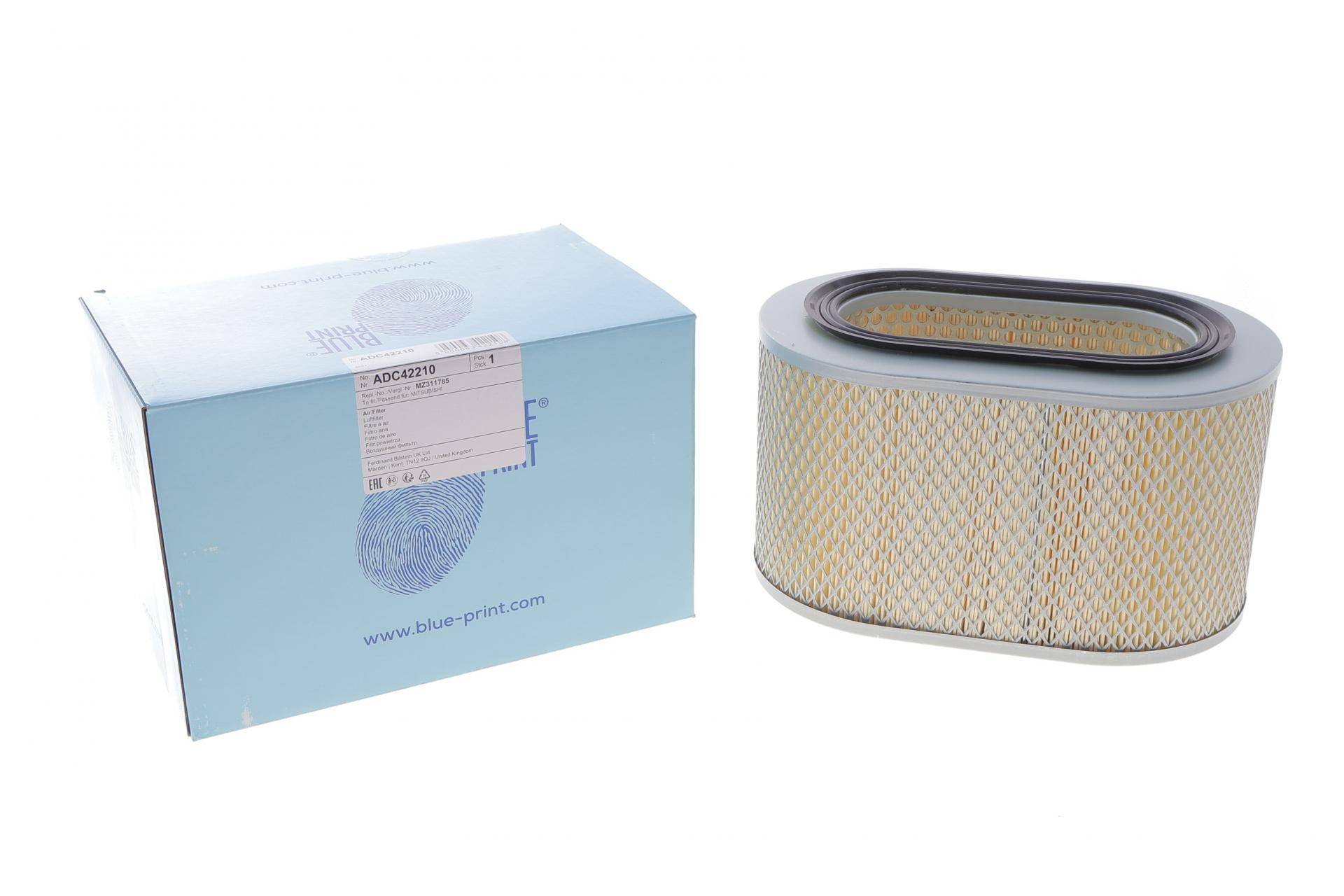 Фільтр повітряний Mitsubishi Galant 2.3TD 80-84/Pajero 2.5TD 82-00