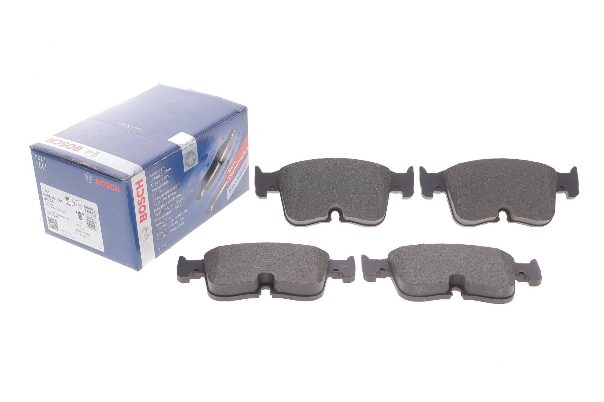 Колодки гальмівні (передні) Audi A3 2.0 TDI 20-/VW Caddy 1.5 TSi EVO/2.0 TDi 20-