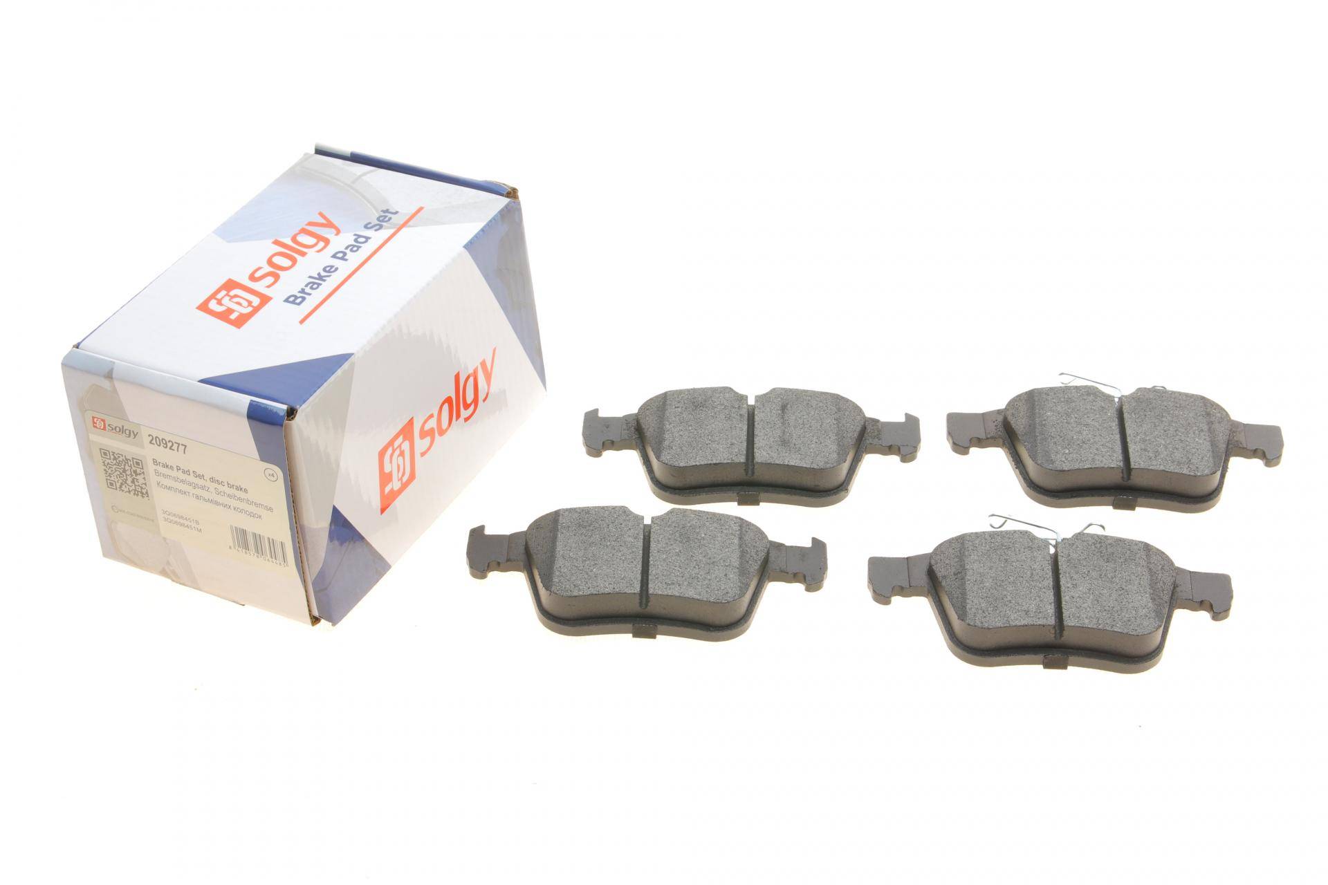 Колодки гальмівні (задні) Skoda Kodiaq/SuperB/VW Touran/Passat B8 14-/Golf/Seat/Audi A3 12-/Q3 18-