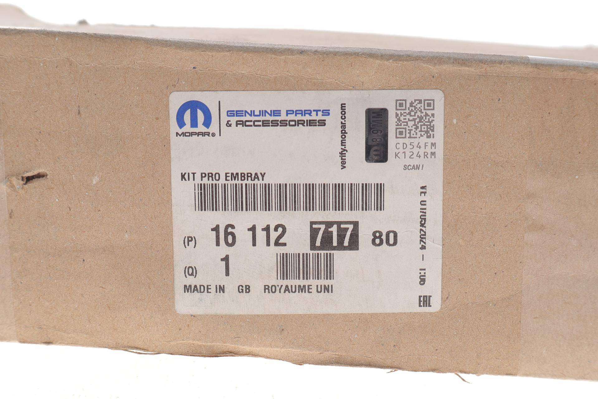 Комплект зчеплення Fiat Scudo 2.0D Multijet 07-