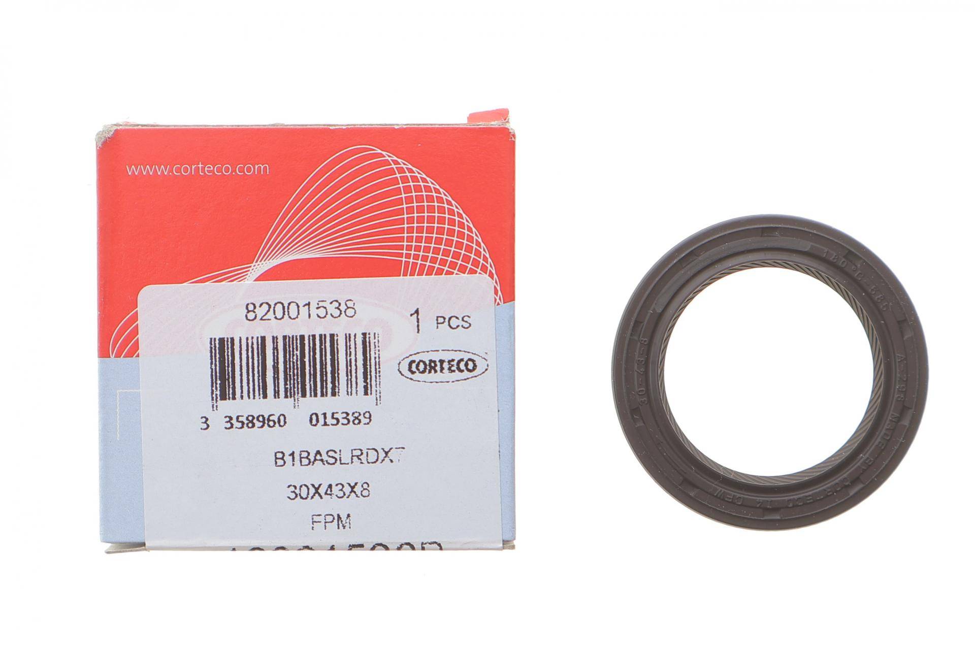 Сальник колінвалу (передній) Fiat Ducato 1.9D/TD (30x43x8)