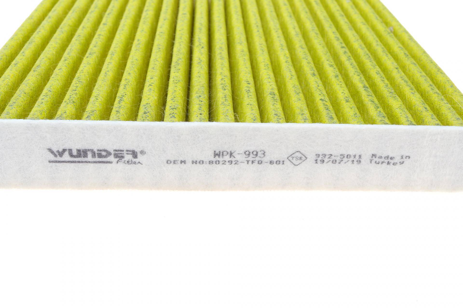 Фільтр салону Honda HR-V 15-/ Jazz 08- (вугільний)