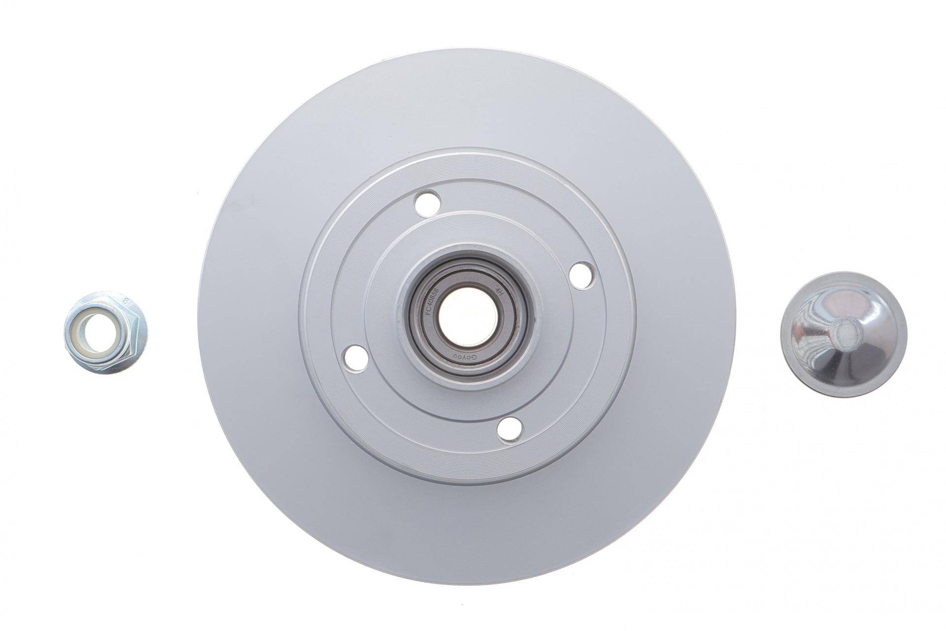 Диск гальмівний (задній) Renault Megane II 03- (240х8) (+ABS) (з підшипником)