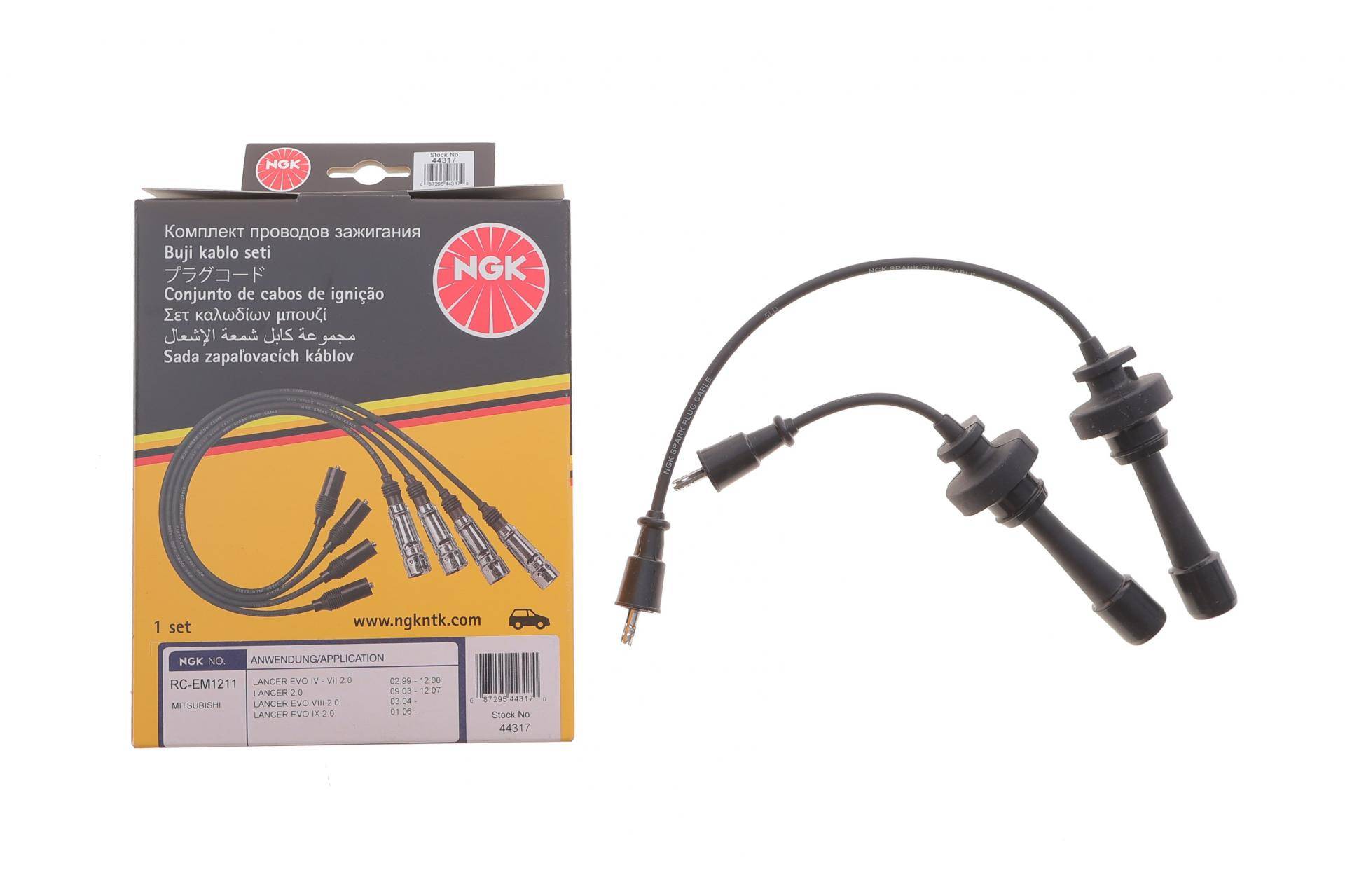 Проводи запалювання Mitsubishi Lancer 2.0 92-13/Outlander 2.0 03-06 (RC-EM1211)