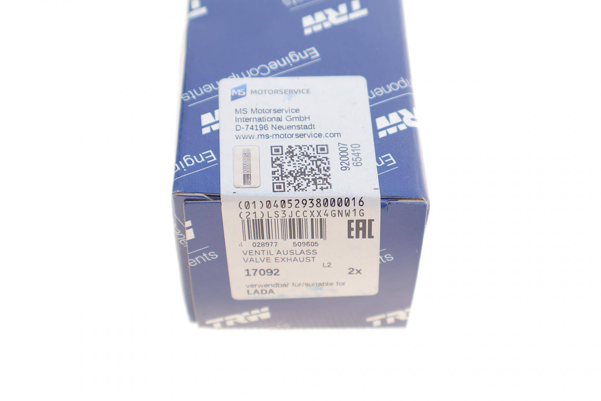 Клапан (випуск) Lada Samara 86-99 (31.5x8x104)