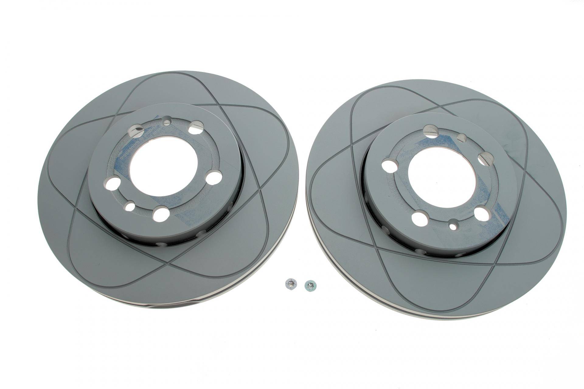 Диск гальмівний (передній) Skoda Fabia/Octavia 96-/Roomster 06-/VW Golf 97-06 (256x22)(з покр.) PowerDisc