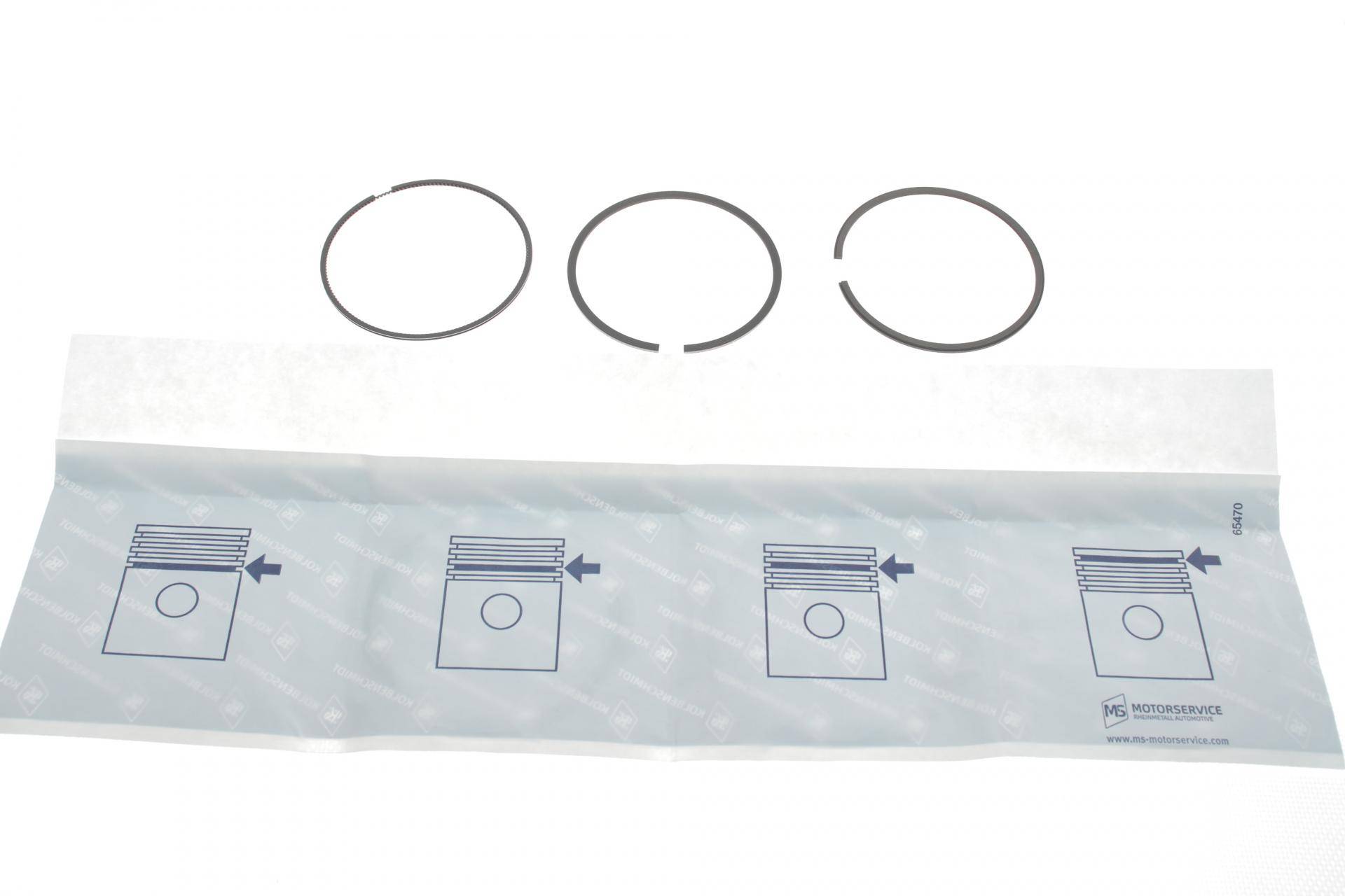 Кільця поршневі VW Passat B5/Golf IV 1.8 97-06 (81.01mm/STD) (1.5-1.75-2)