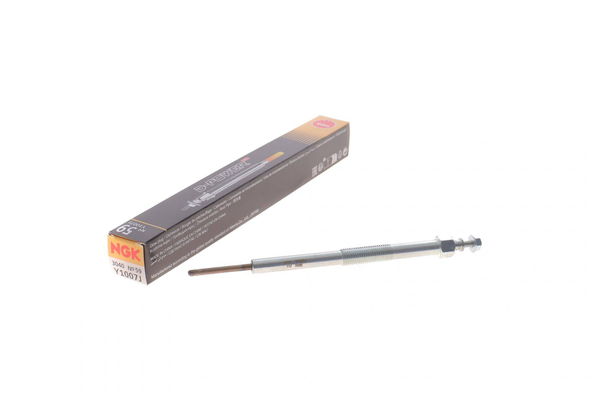 Свічка розжарювання Mitsubishi Pajero II/III 3.2 Di-D 00-07 (11V) (Y1007J)