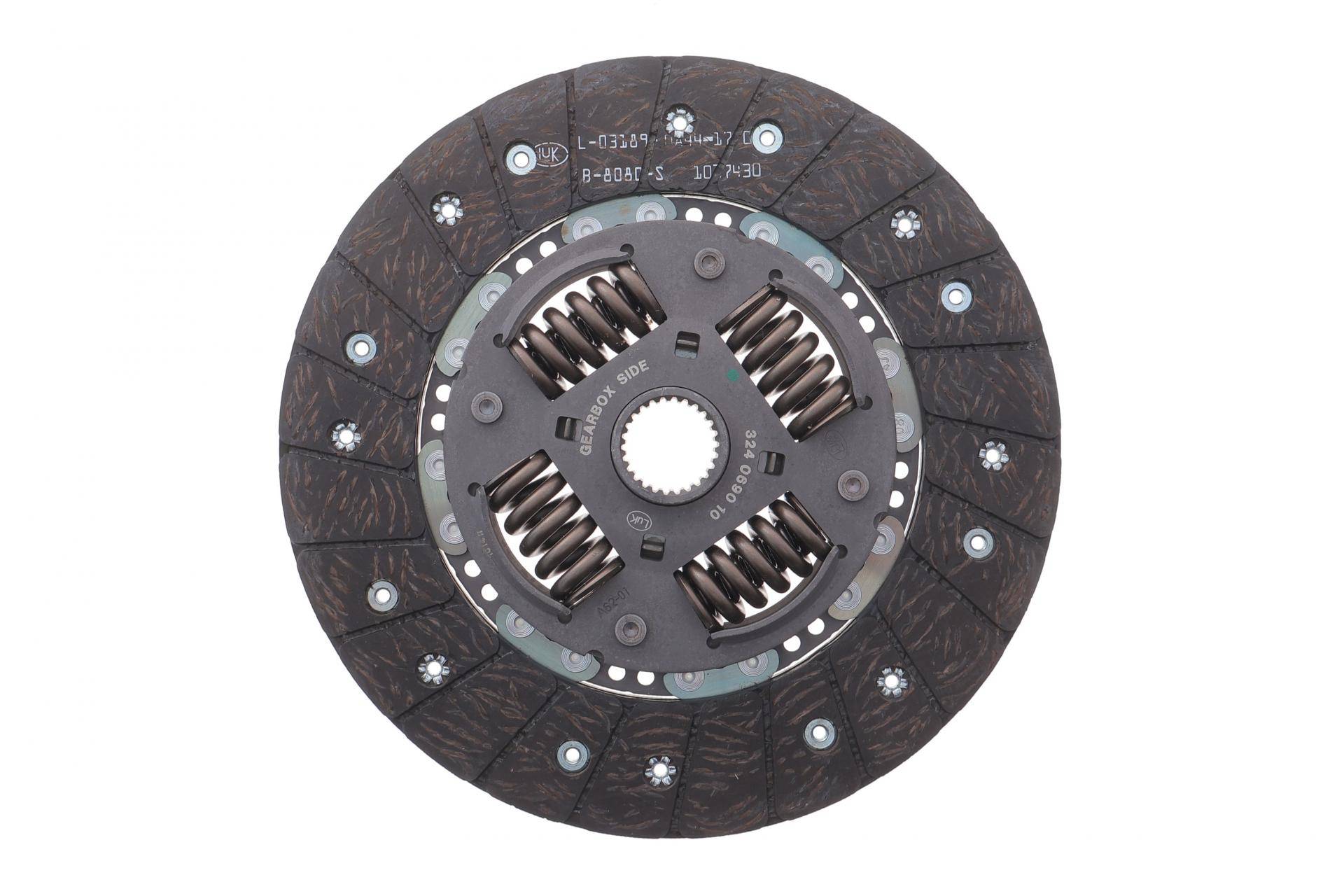 Комплект зчеплення VW Crafter 2.0TDI 11- (80-105kw), CKTB.CKTC.CKUC.CSLB.CSLC(незначна корозія)