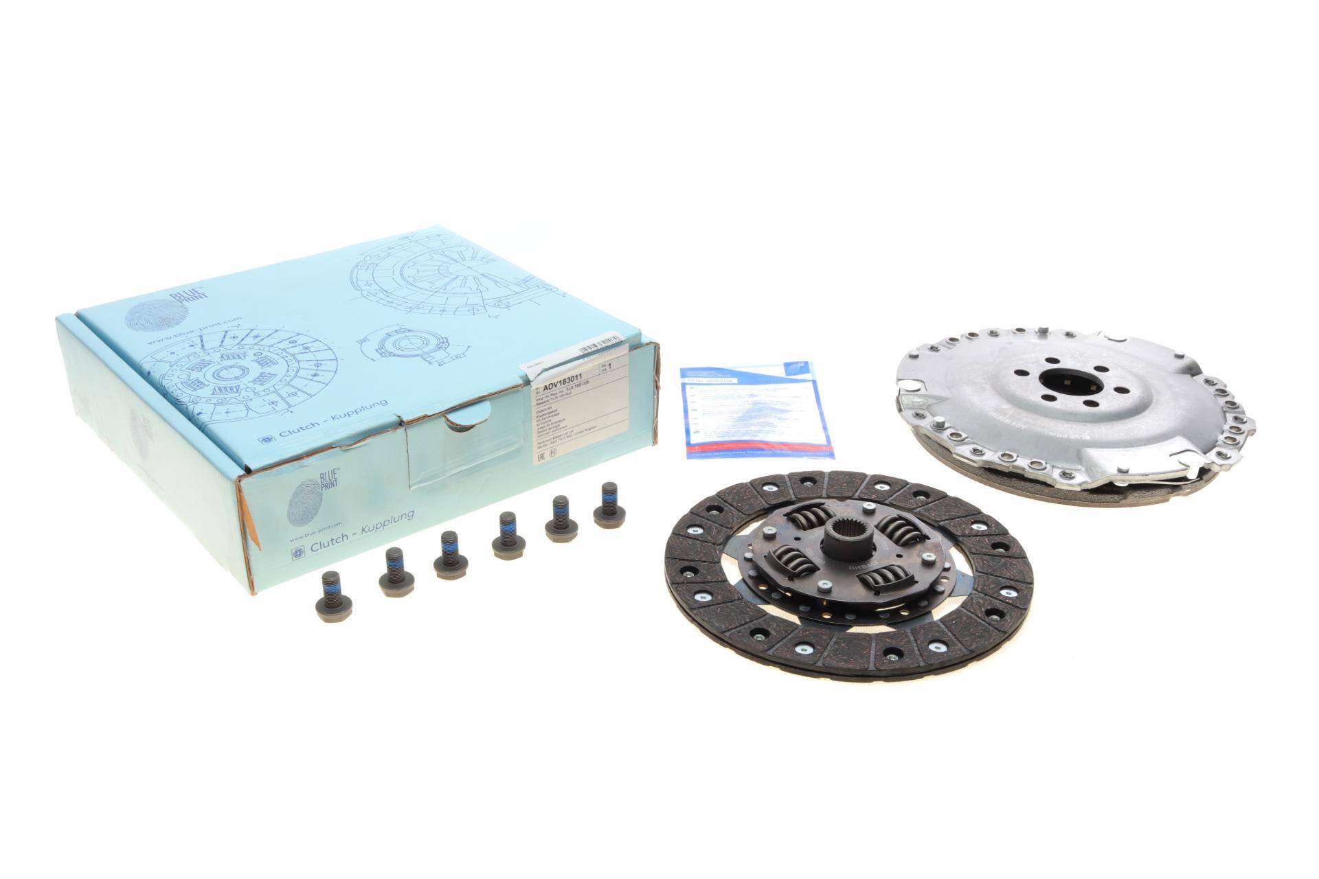 Комплект зчеплення VW Golf 1.8i 91-02 (d=211mm)