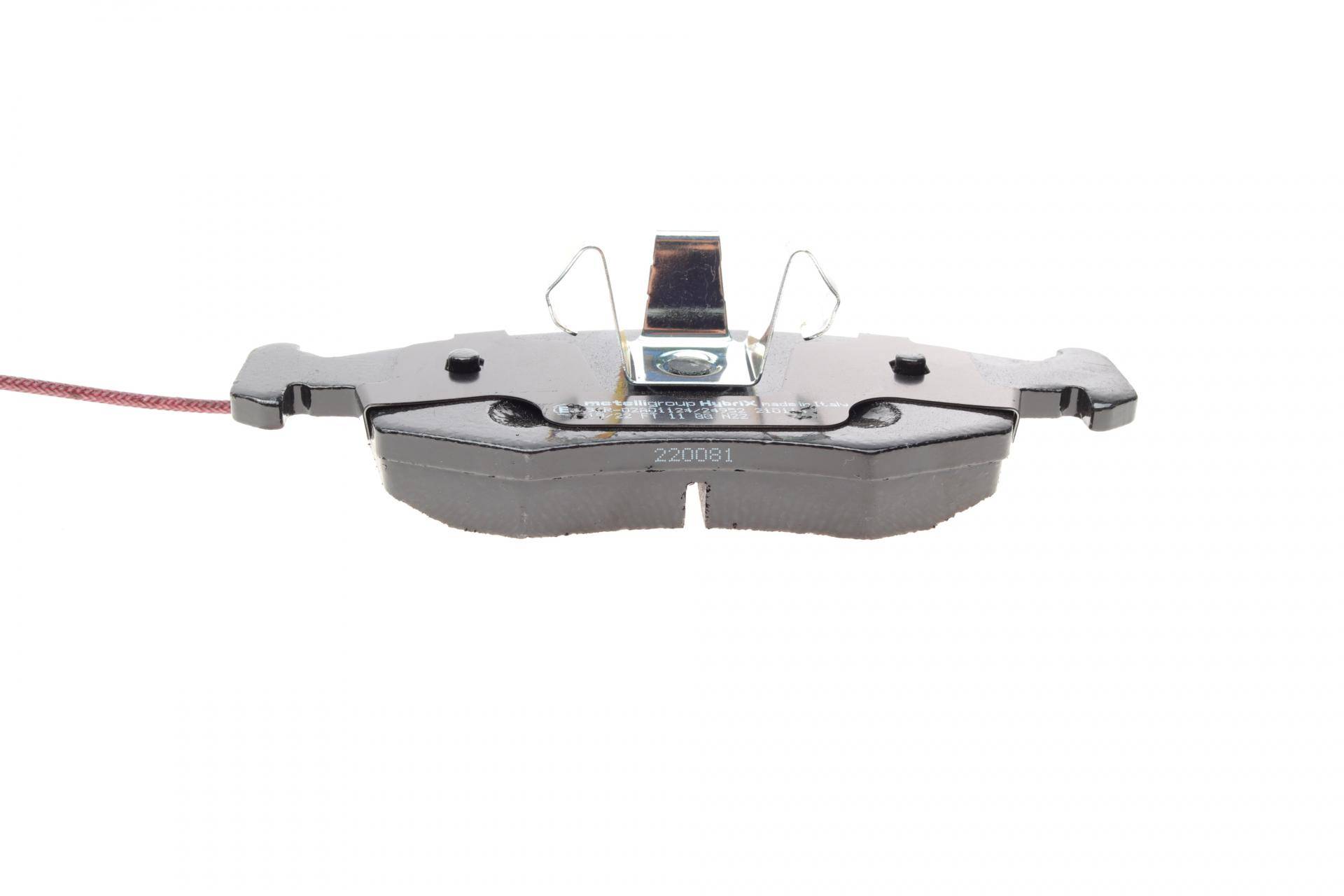 Колодки гальмівні (передні) Fiat 500/Punto 05-