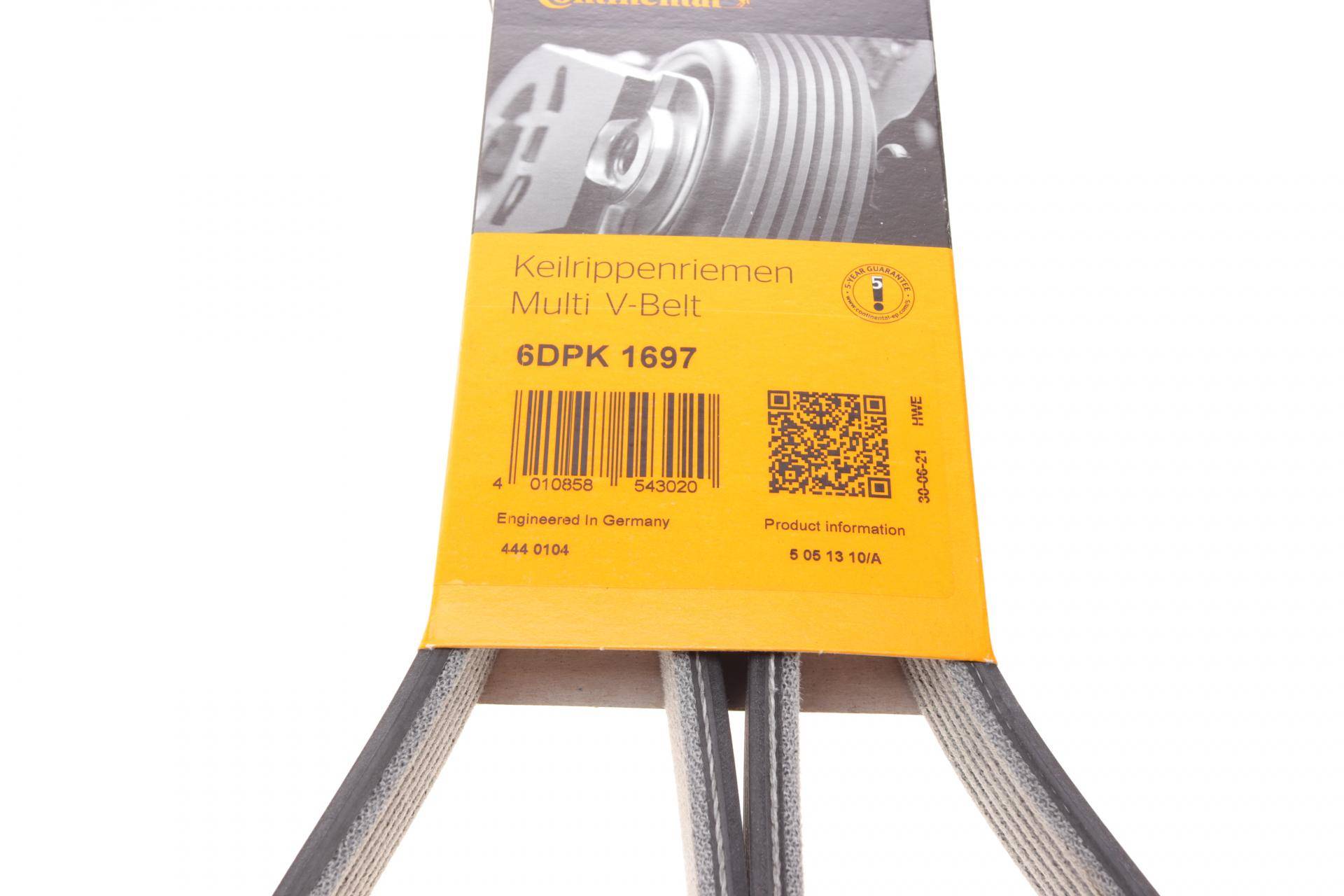 Ремінь генератора BMW 1 (E81/E87)/3 (E90) 2.0/3.0d 06-12