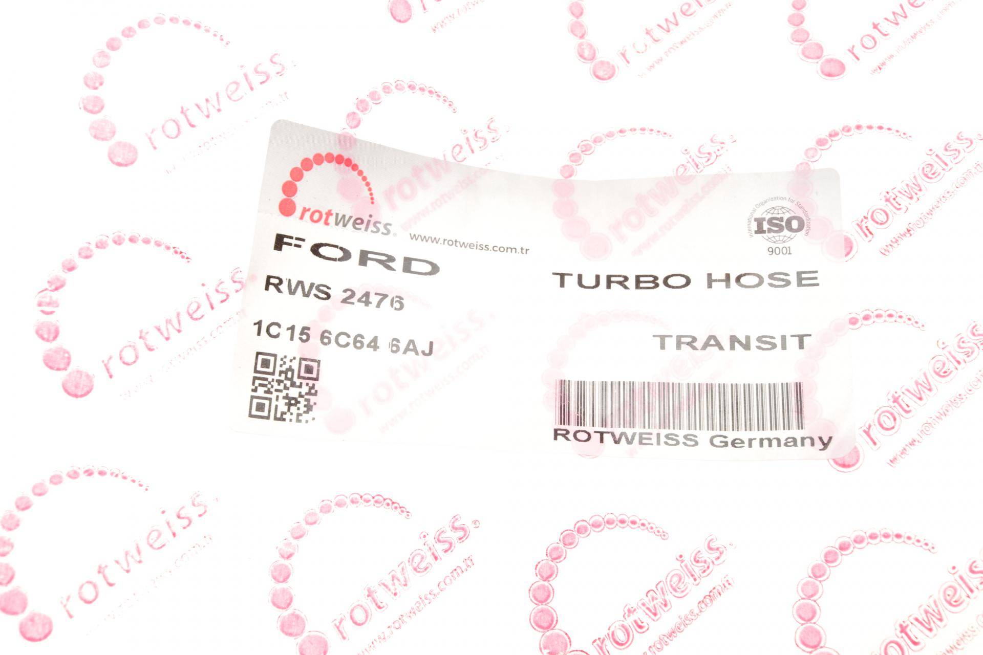 Патрубок інтеркулера Ford Transit 2.4TDCi/DI/TDE 00-