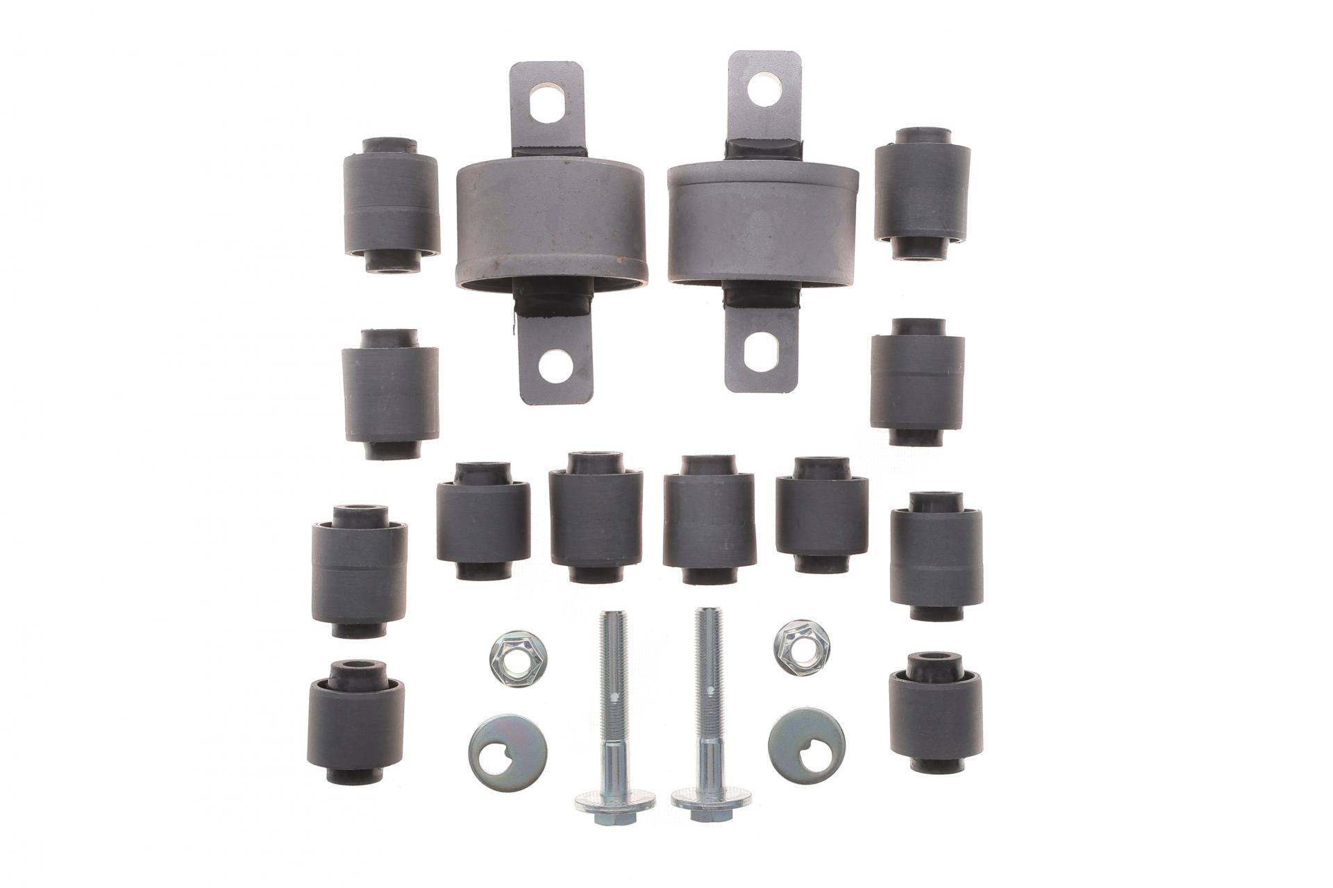 Комплект сайлентблоків задньої підвіски Mitsubishi Lancer X 07-/Outlander XL 07- (14шт.)