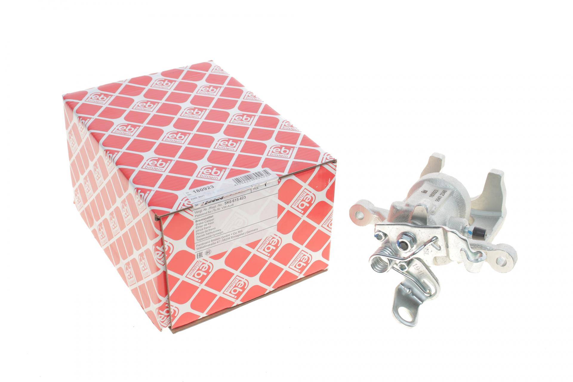 Супорт гальмівний (задній) (L) Audi A3/VW Golf VI/Skoda Octavia II 03-16 (d=38mm)