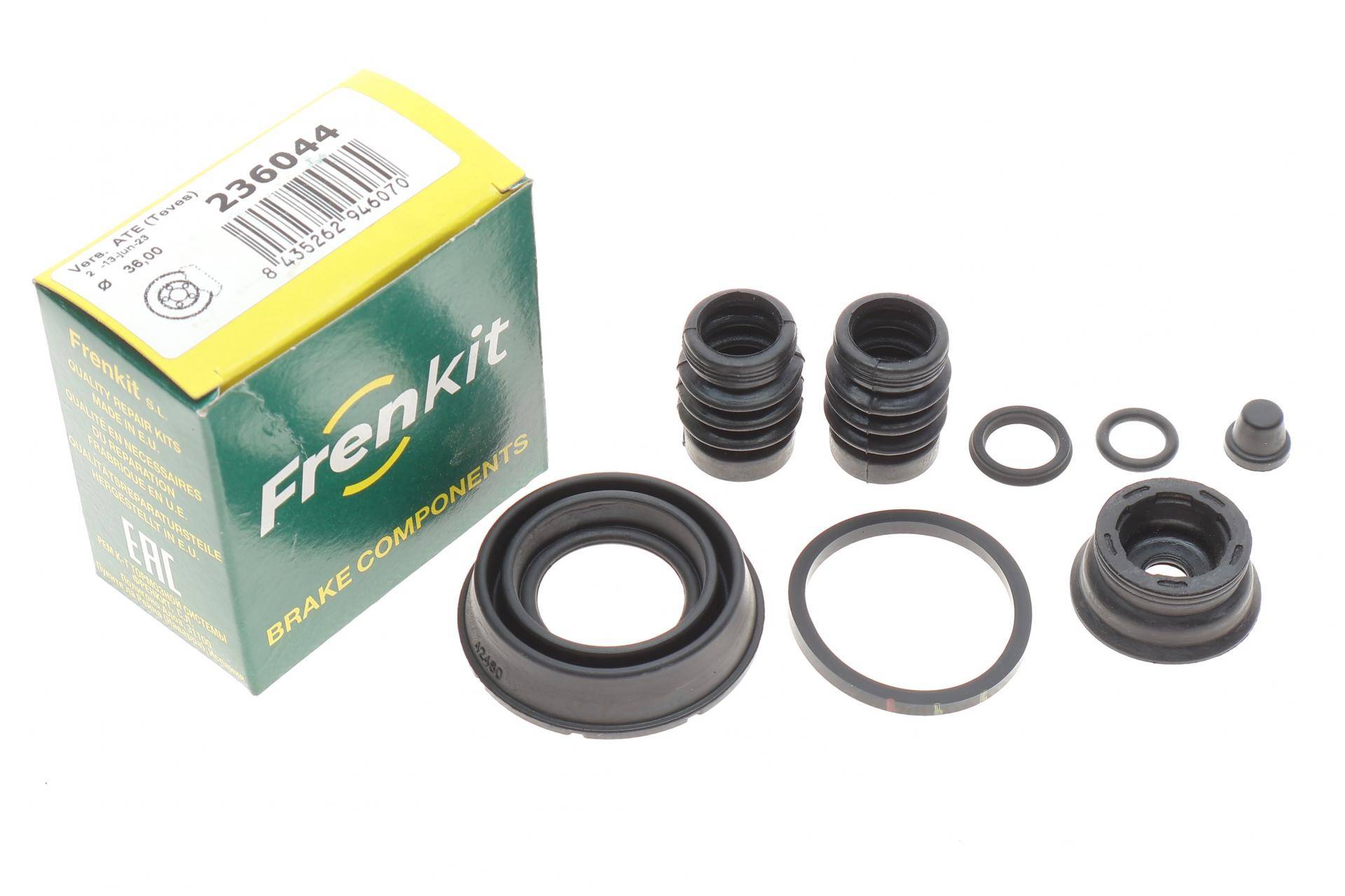 Ремкомплект супорта (заднього) Mazda 3 13- (d=36mm)(Ate)