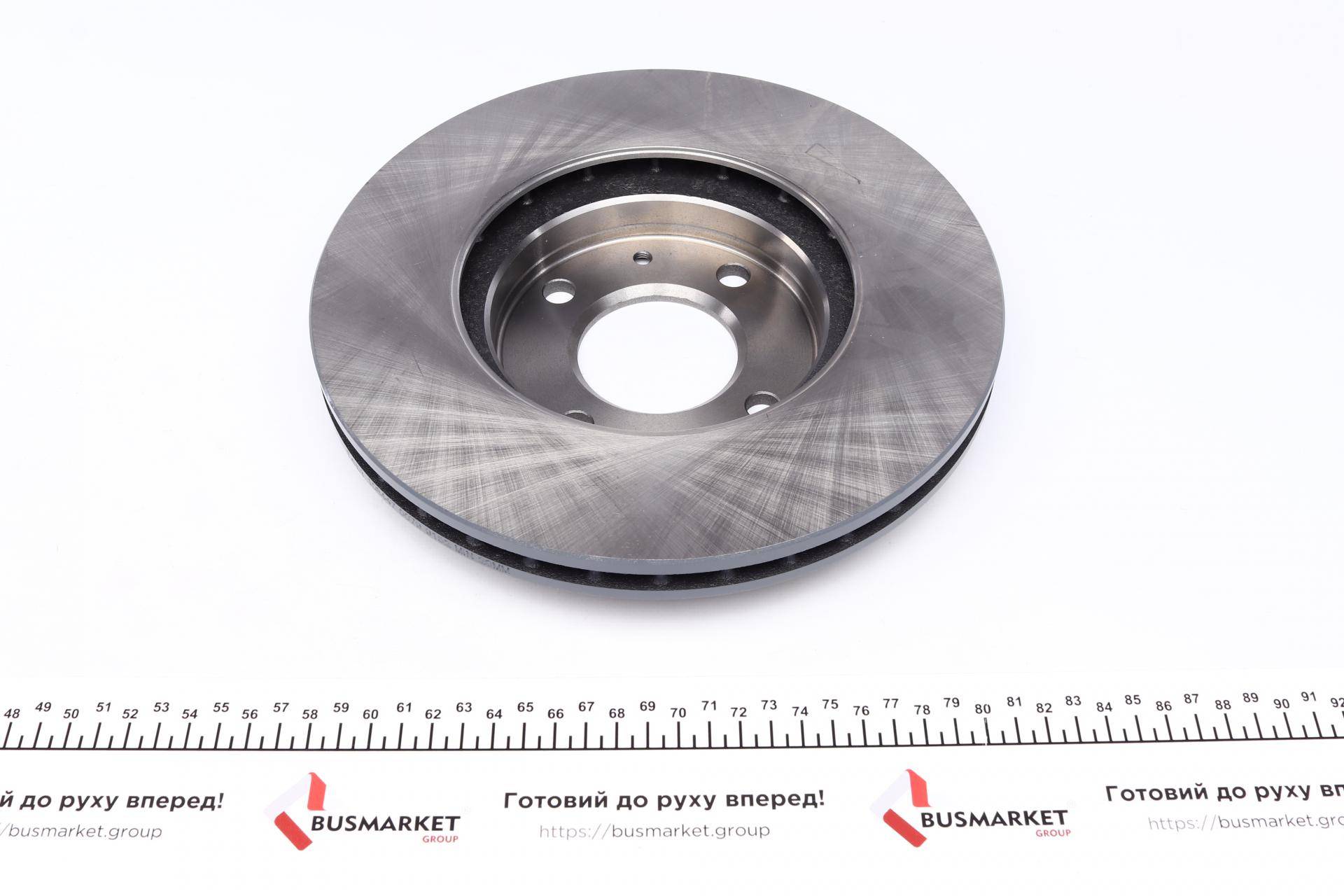 Диск гальмівний (передній) Kia Rio III/Hyundai Accent 11- (256x22)