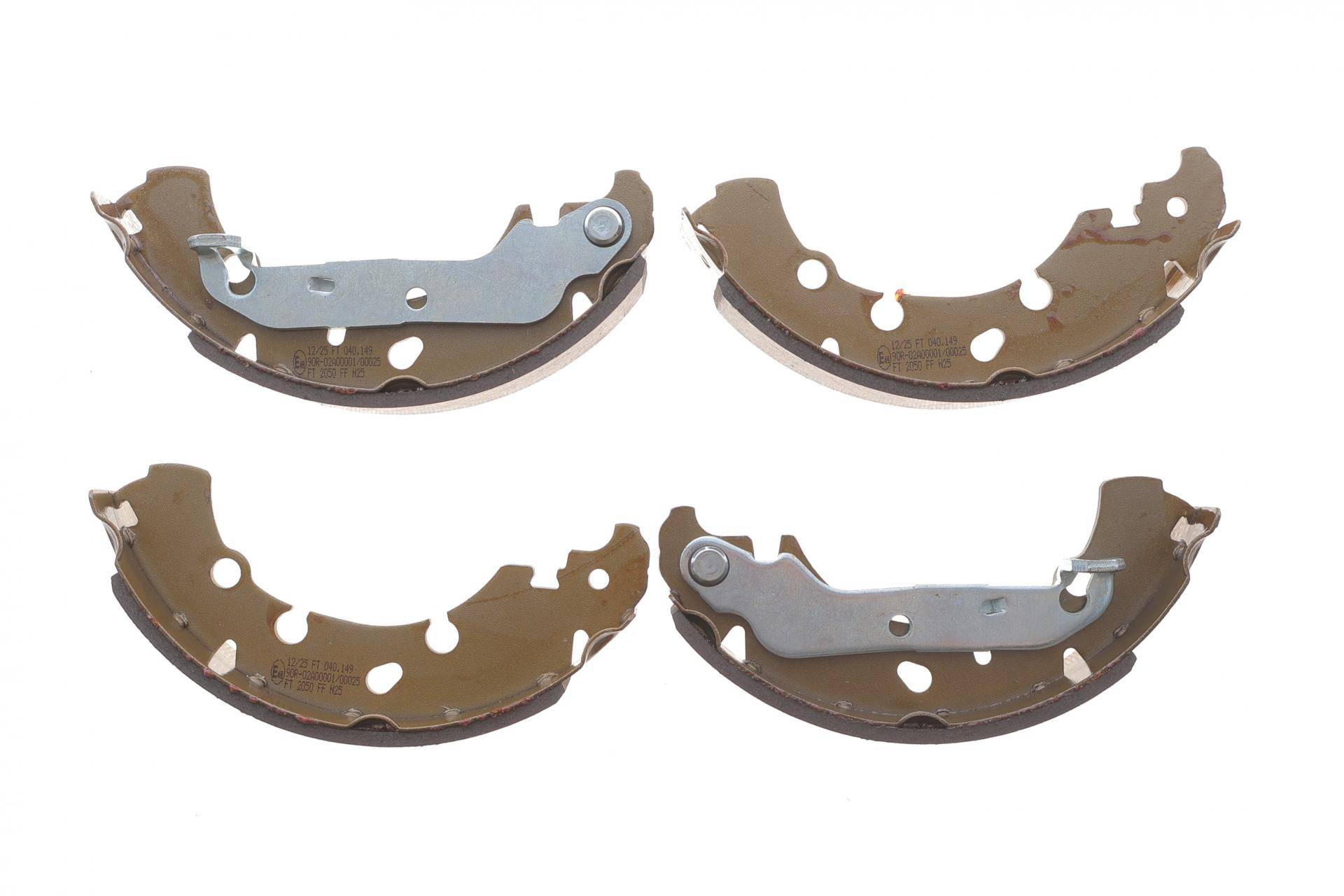 Колодки гальмівні (задні) Ford Fiesta 95-/Fusion 02- (барабанні) (203,2x38)