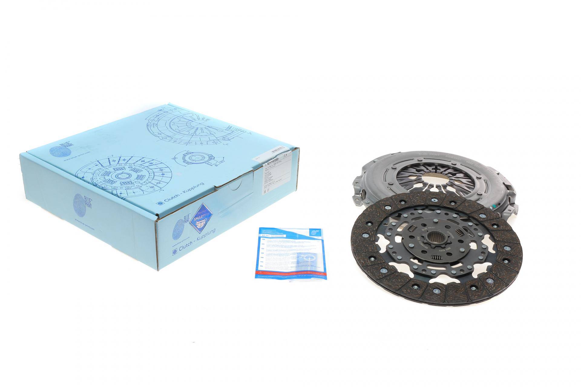 Комплект зчеплення VW Caddy III 1.9TDI 08-10 (77kw)/2.0TDI 07-10 (103kw) (d=240mm)